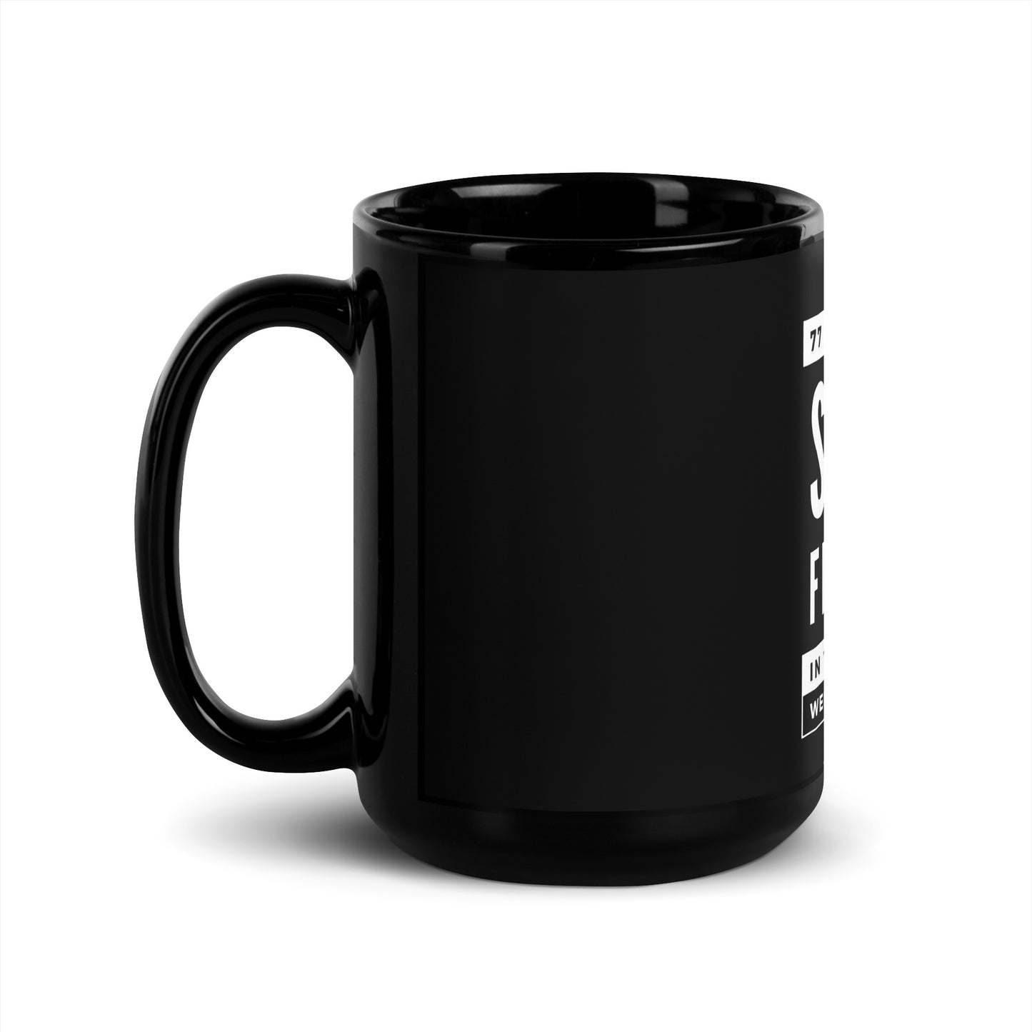 Billboard Black Glossy Mug