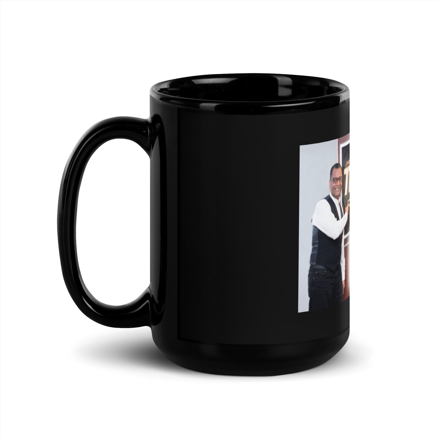 The Rev & The Rabbi on 77WABC Glossy Mug