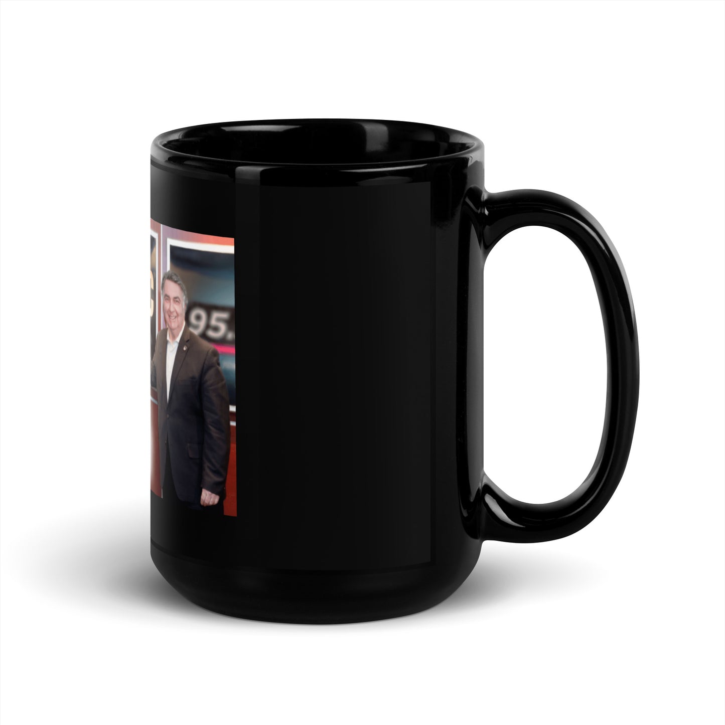 The Rev & The Rabbi on 77WABC Glossy Mug