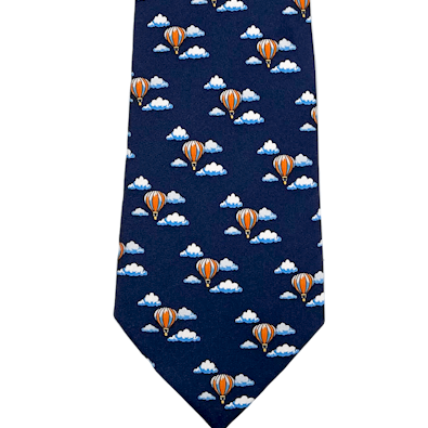 Hot Air Balloon Tie Designed by John Catsimatidis