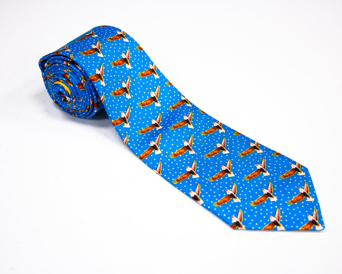 Silk American Eagle Tie Designed by John Catsimatidis