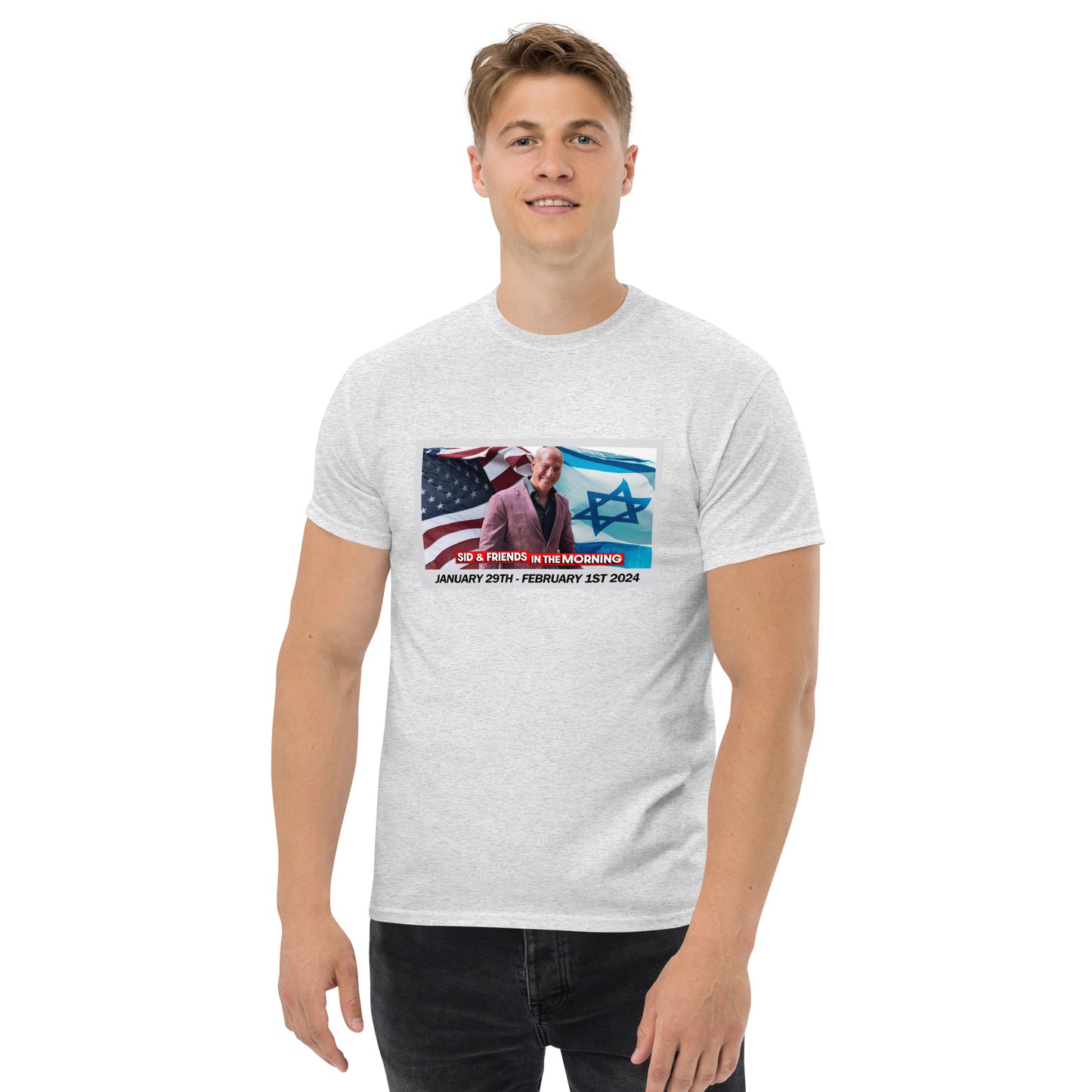 We Stand With Israel Men's classic tee