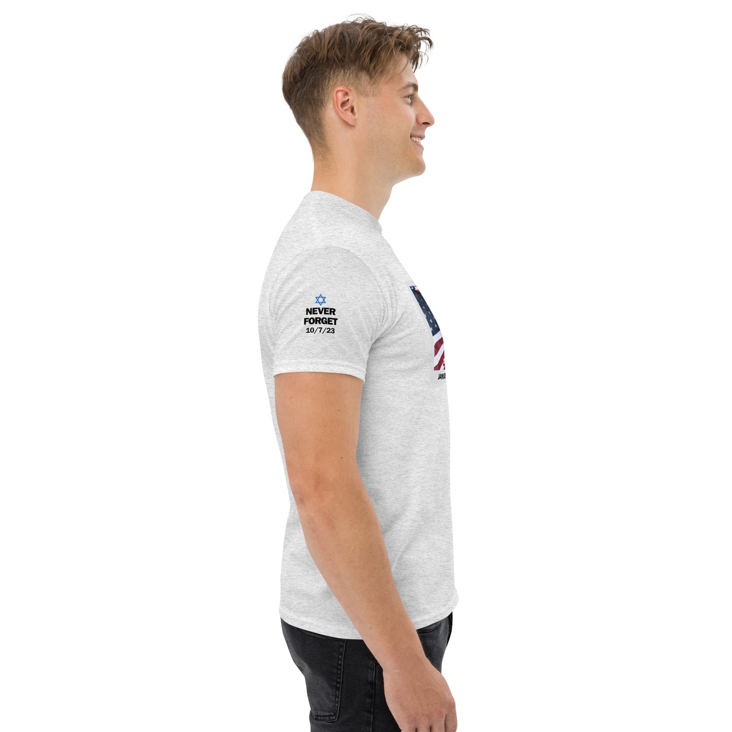 We Stand With Israel Men's classic tee