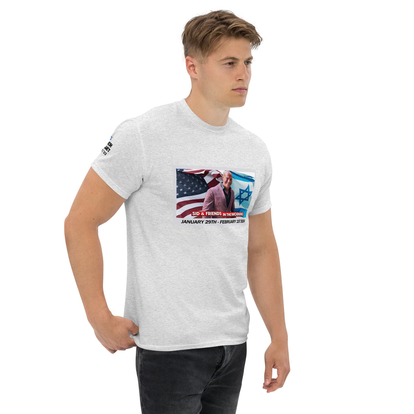 We Stand With Israel Men's classic tee