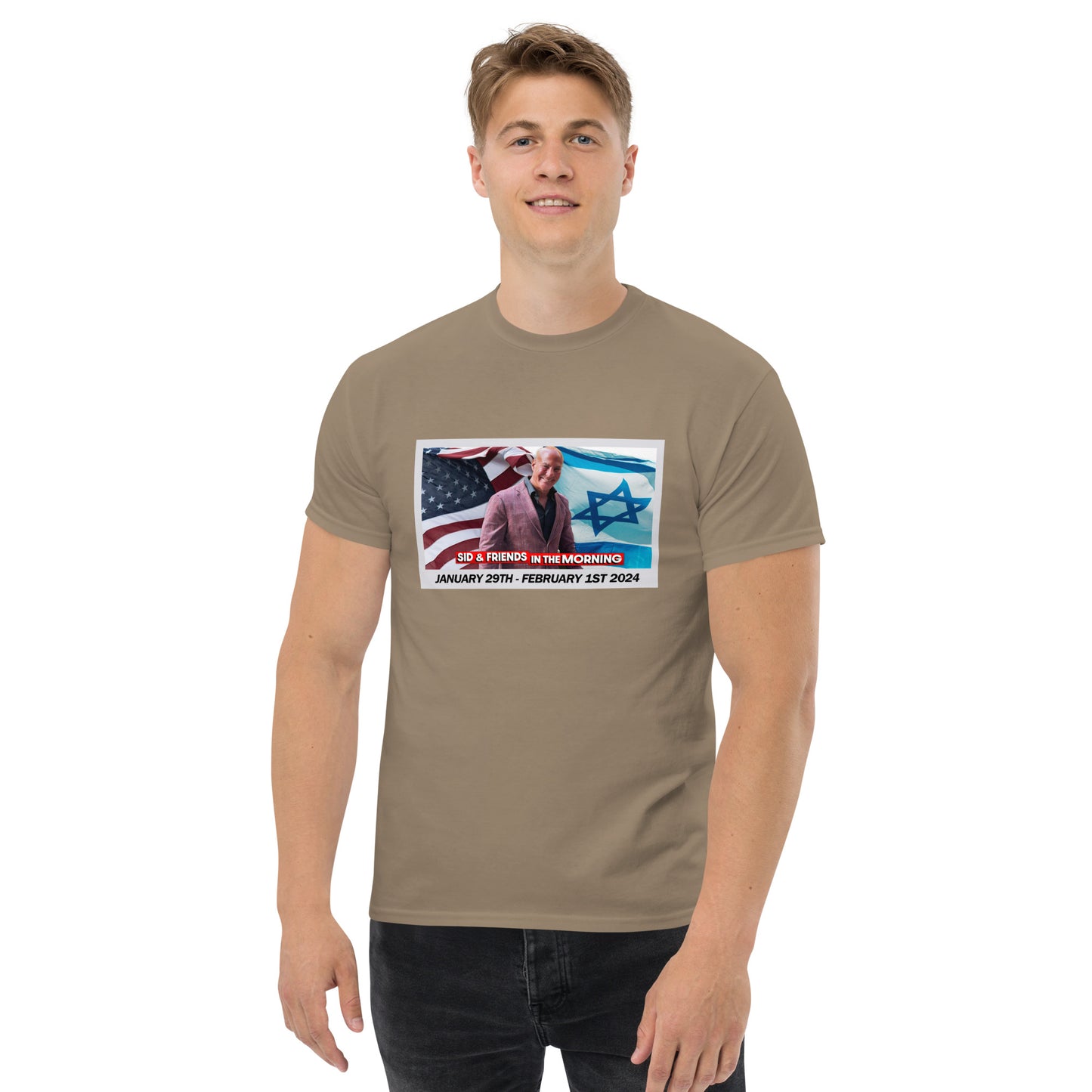 We Stand With Israel Men's classic tee