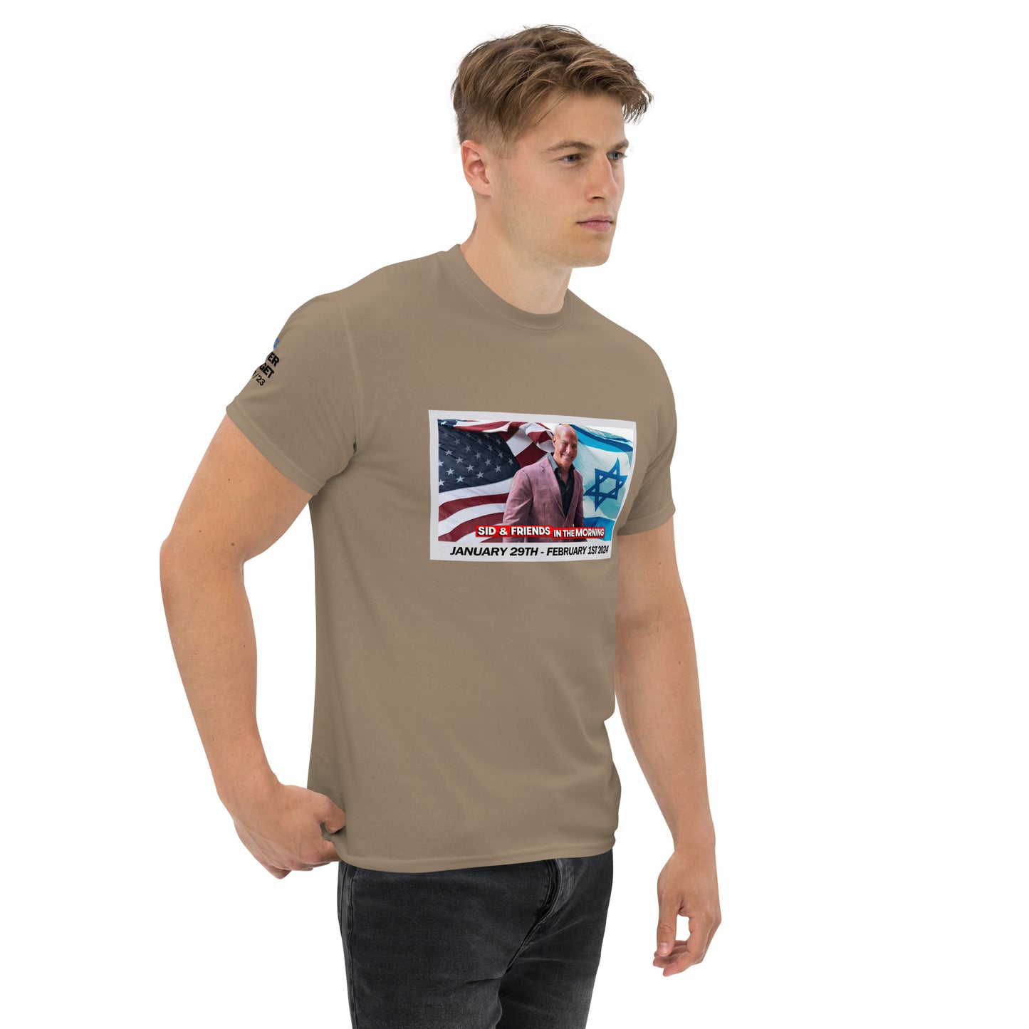 We Stand With Israel Men's classic tee