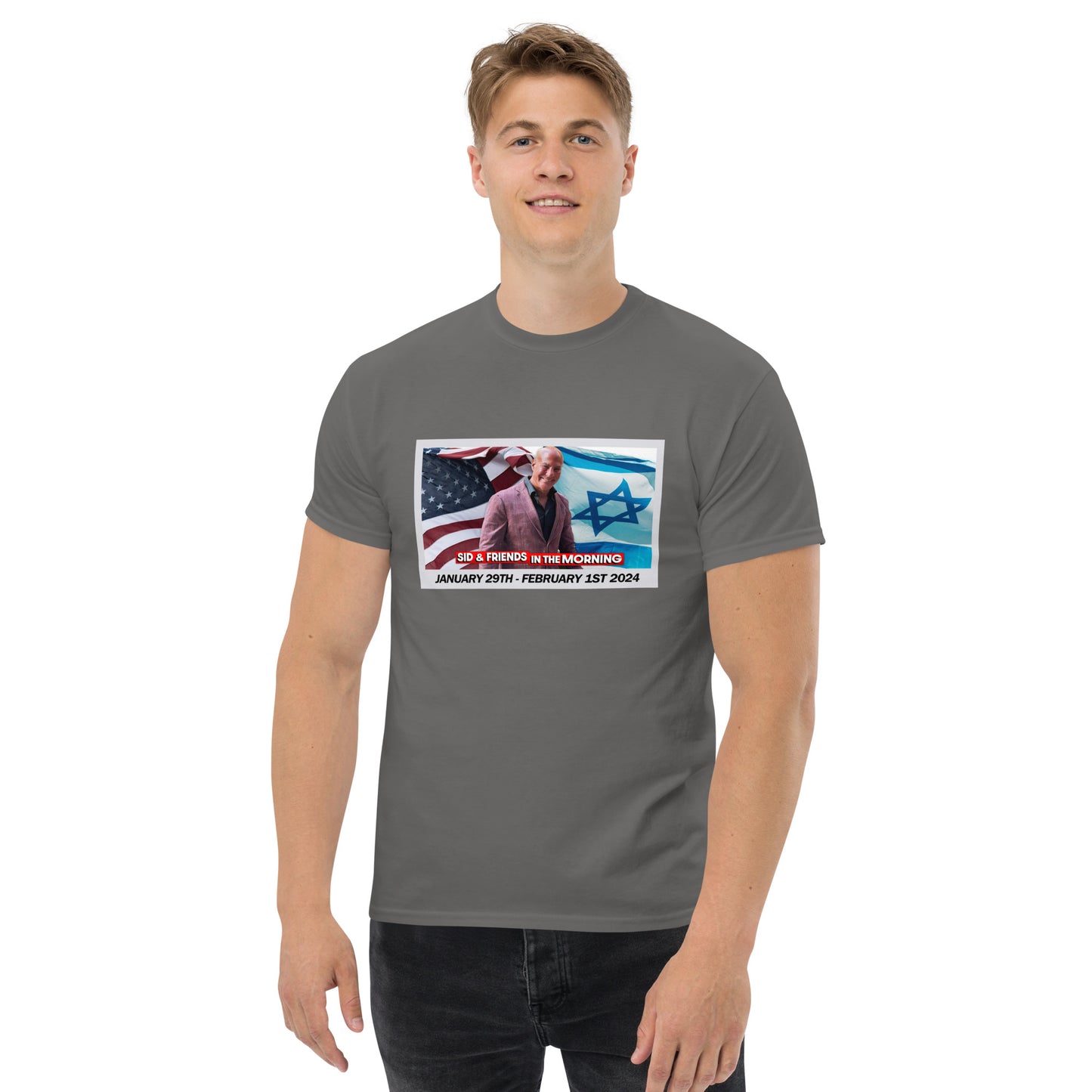 We Stand With Israel Men's classic tee