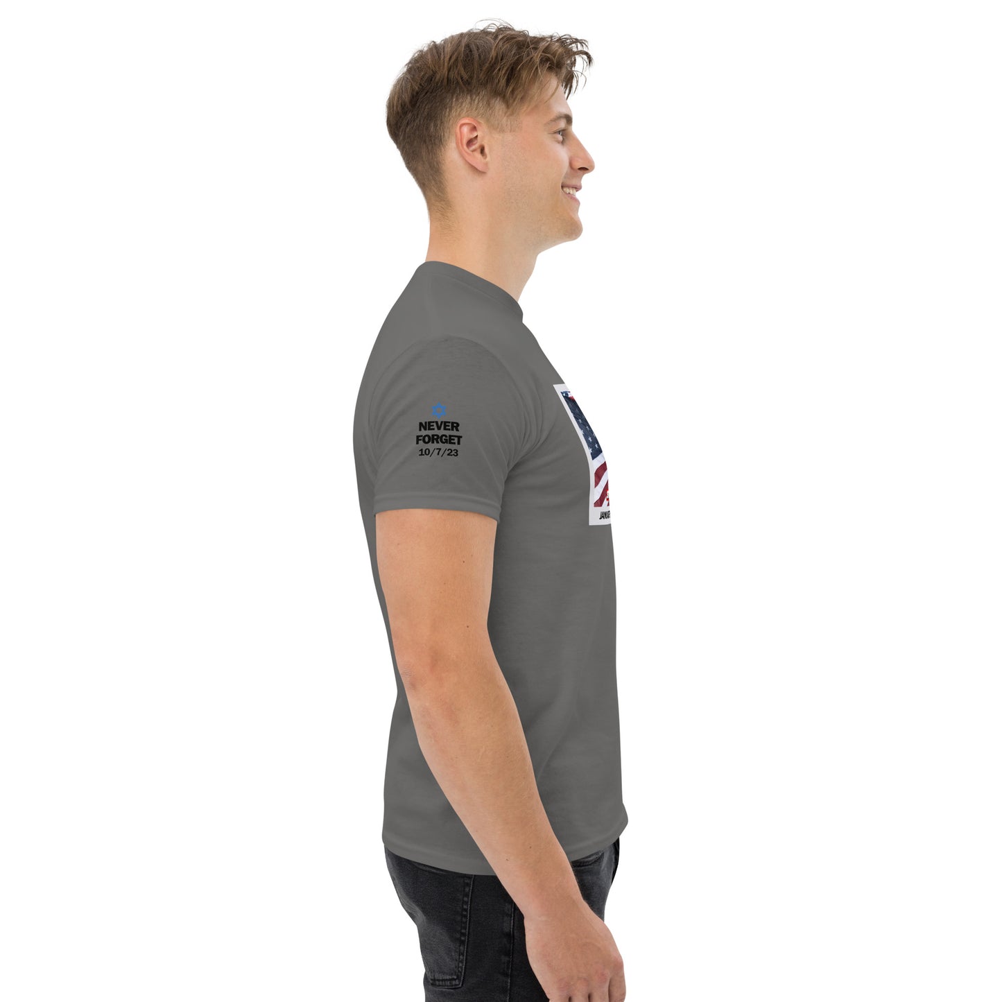 We Stand With Israel Men's classic tee