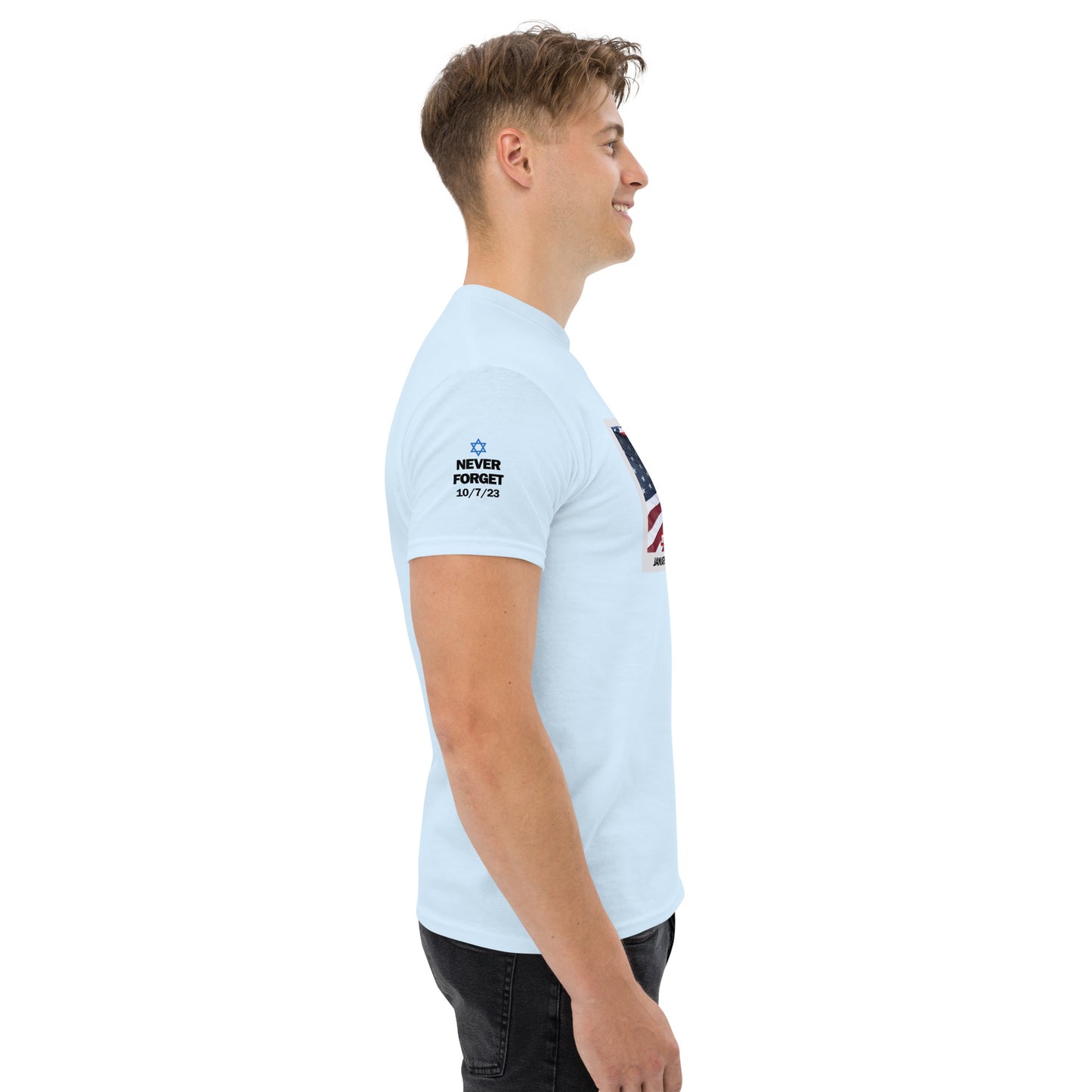 We Stand With Israel Men's classic tee