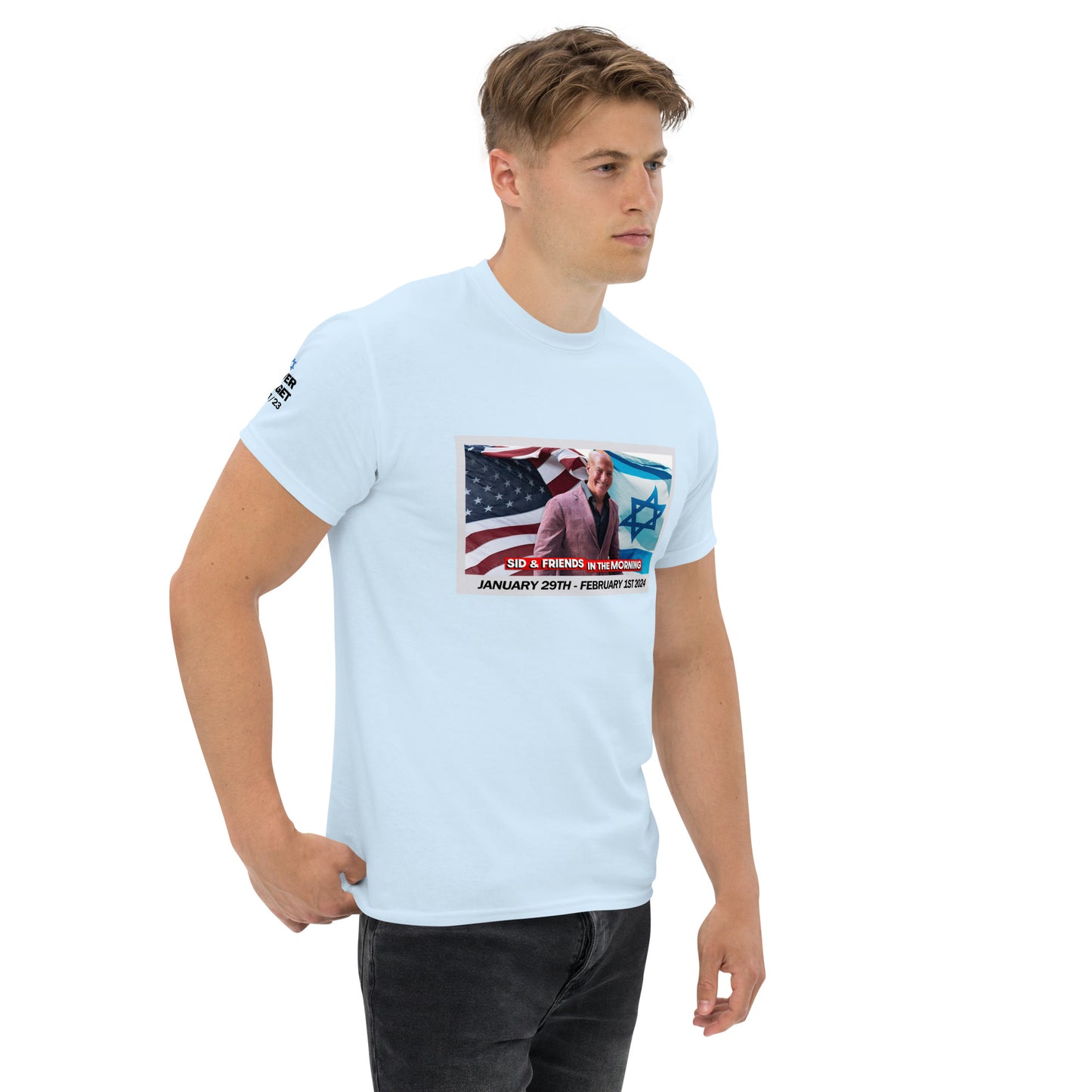 We Stand With Israel Men's classic tee