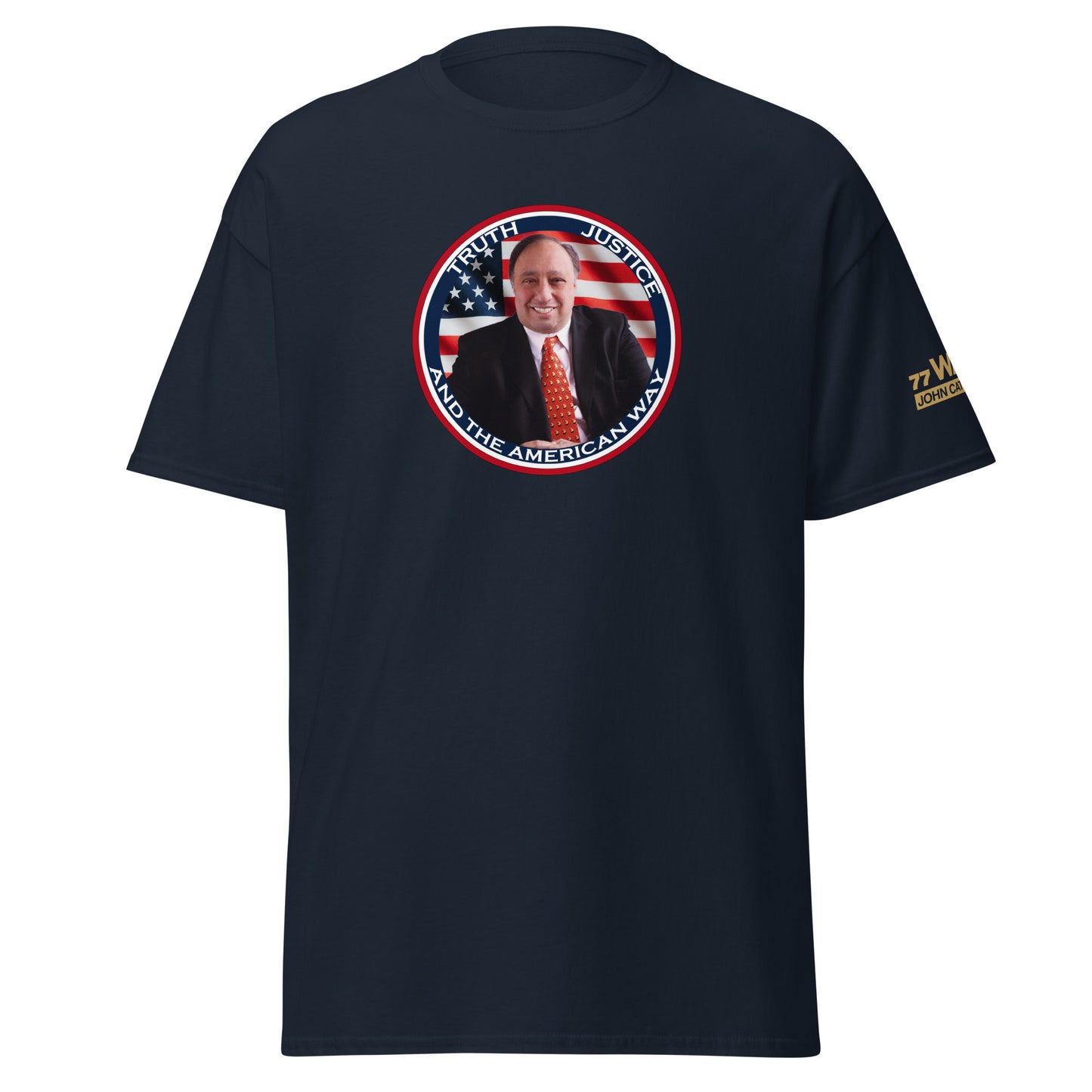 Truth, Justice, The American Way John Cats classic tee