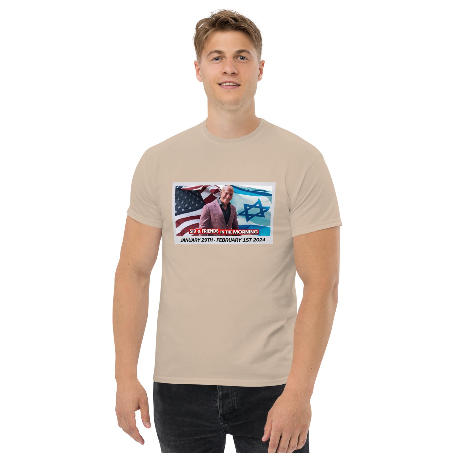 We Stand With Israel Men's classic tee