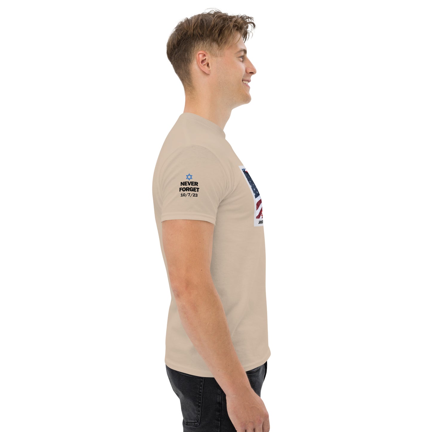 We Stand With Israel Men's classic tee