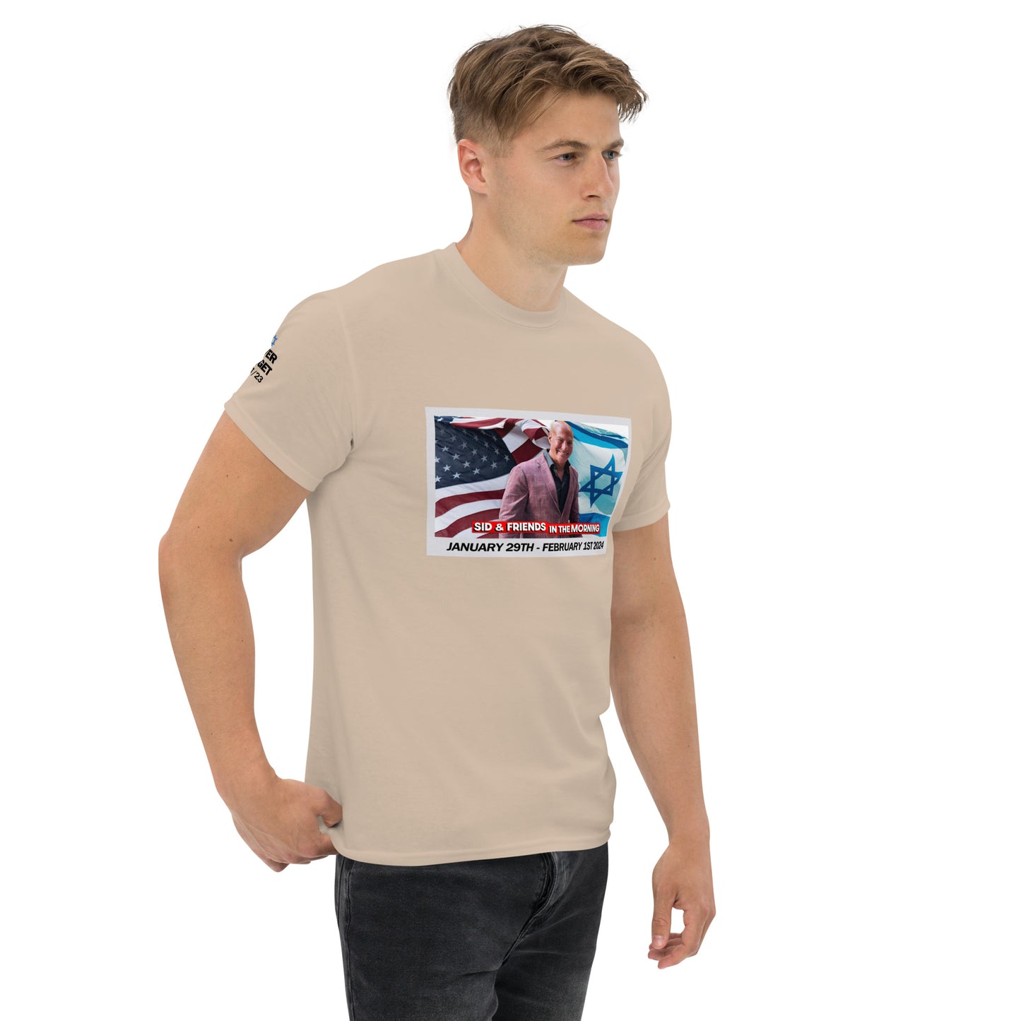 We Stand With Israel Men's classic tee