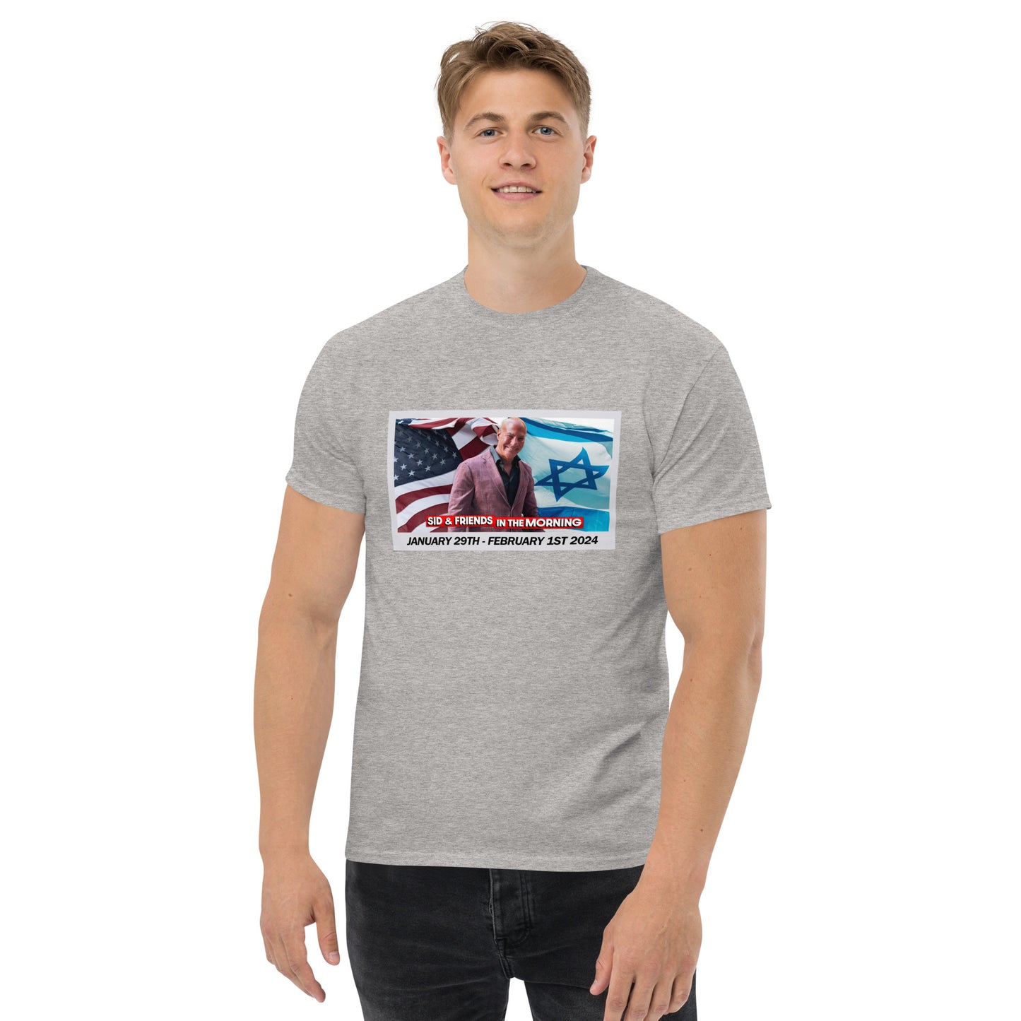 We Stand With Israel Men's classic tee