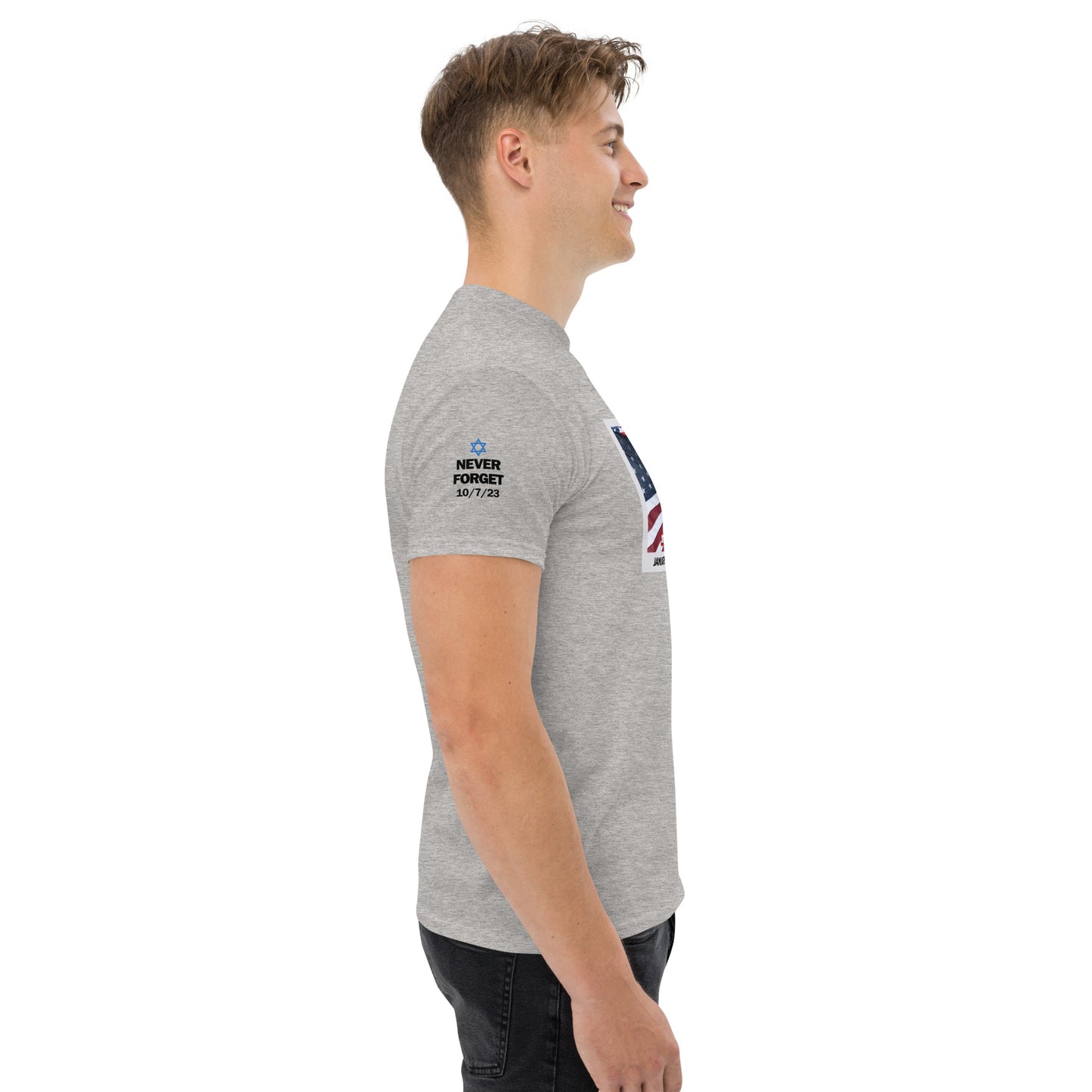 We Stand With Israel Men's classic tee