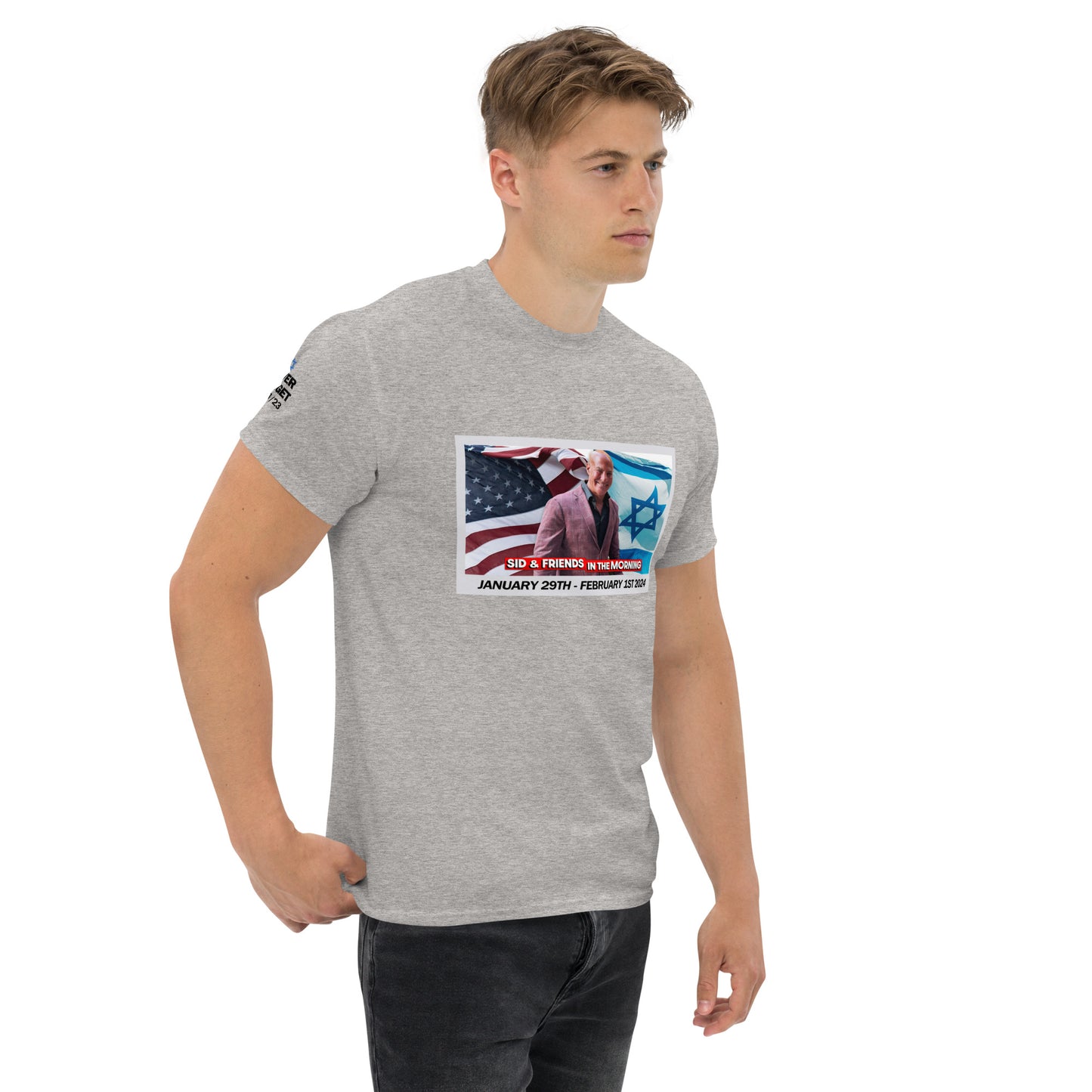 We Stand With Israel Men's classic tee