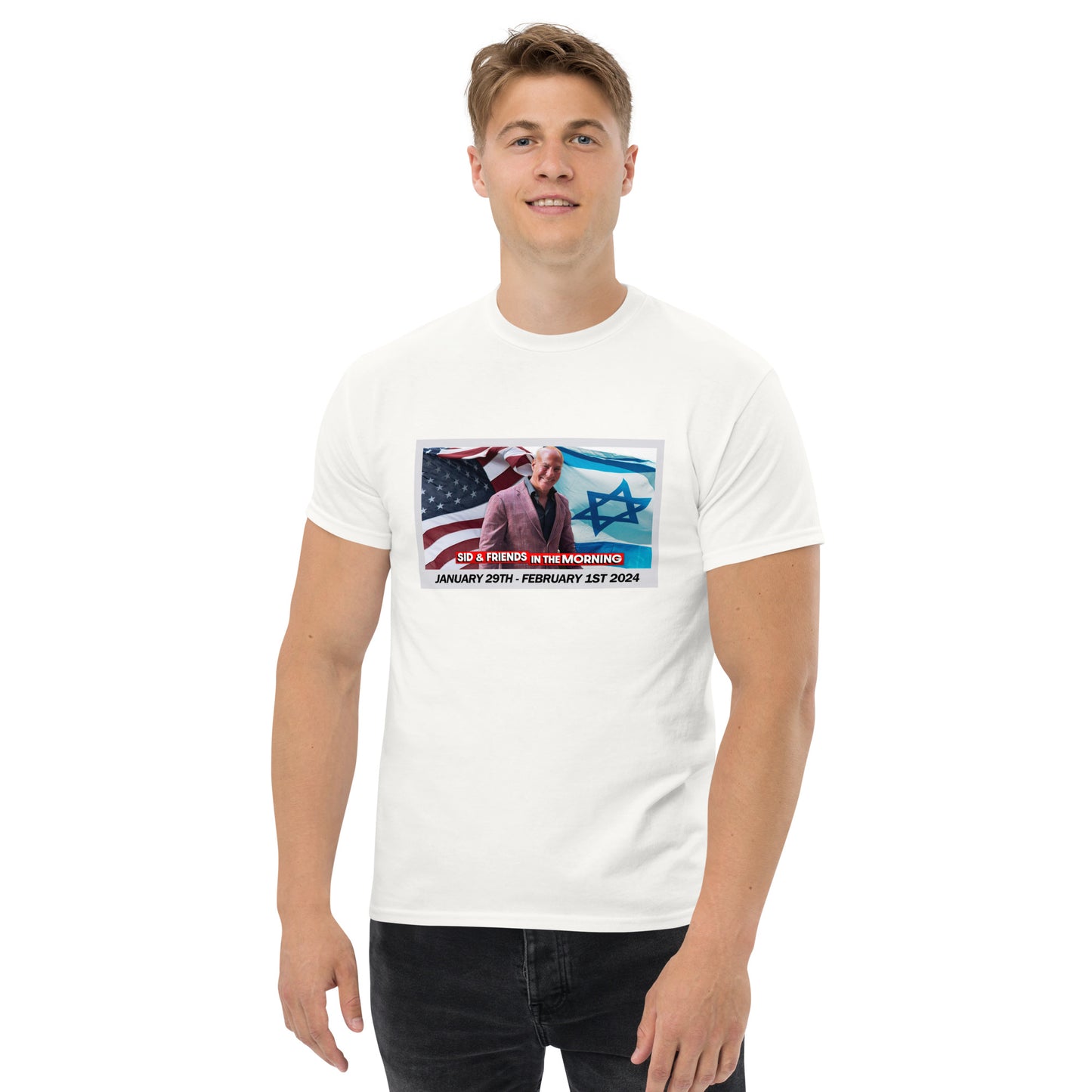 We Stand With Israel Men's classic tee