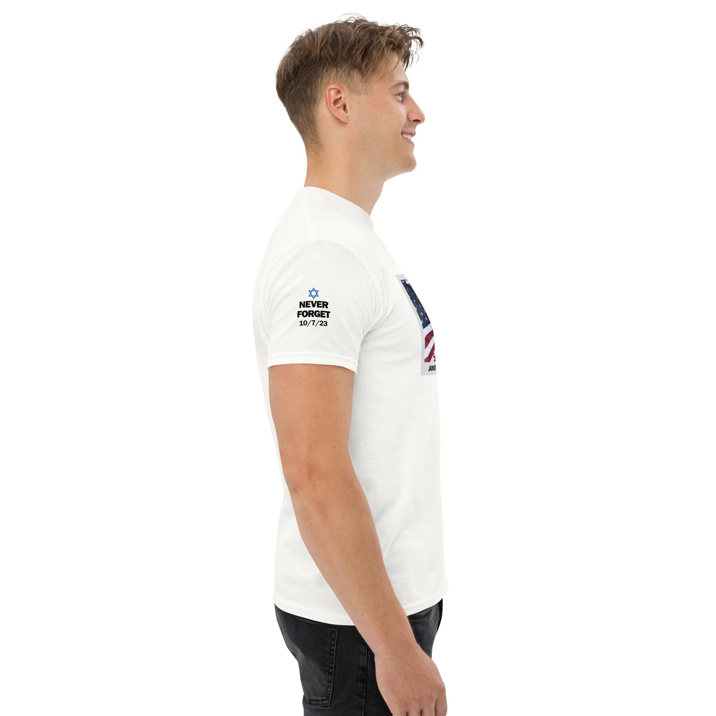 We Stand With Israel Men's classic tee