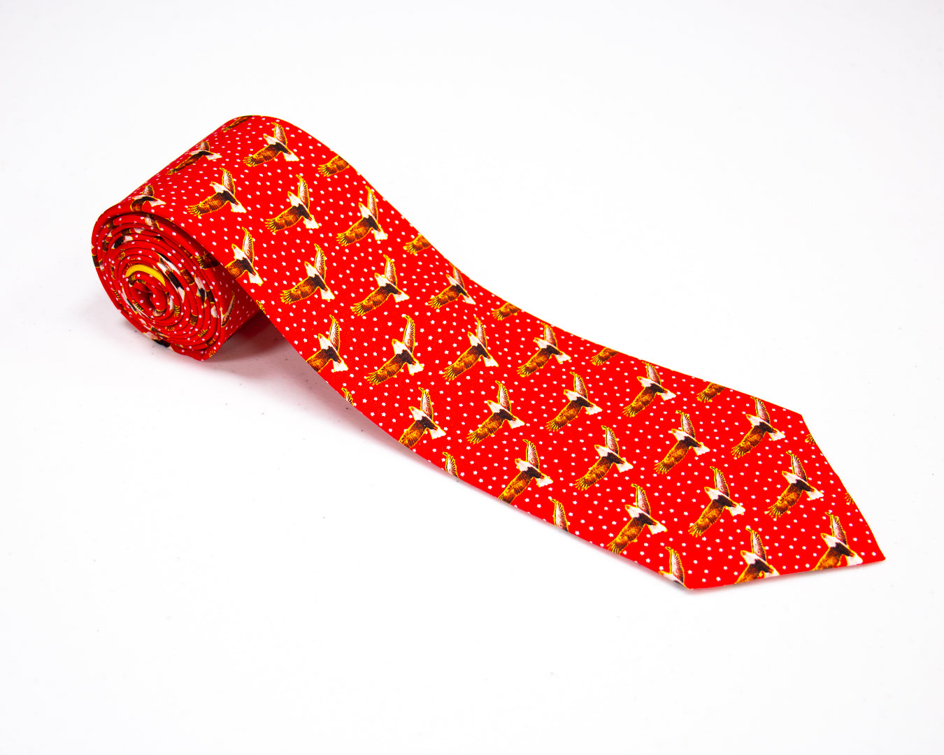 Silk American Eagle Tie Designed by John Catsimatidis