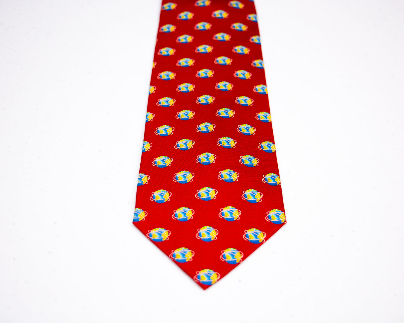 Circle the Globe Tie Designed by John Catsimatidis