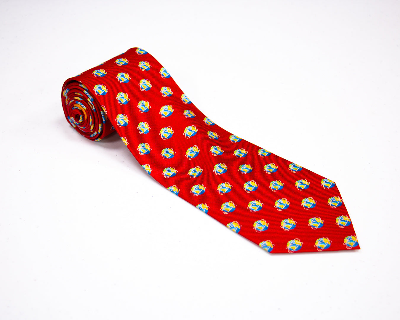 Circle the Globe Tie Designed by John Catsimatidis