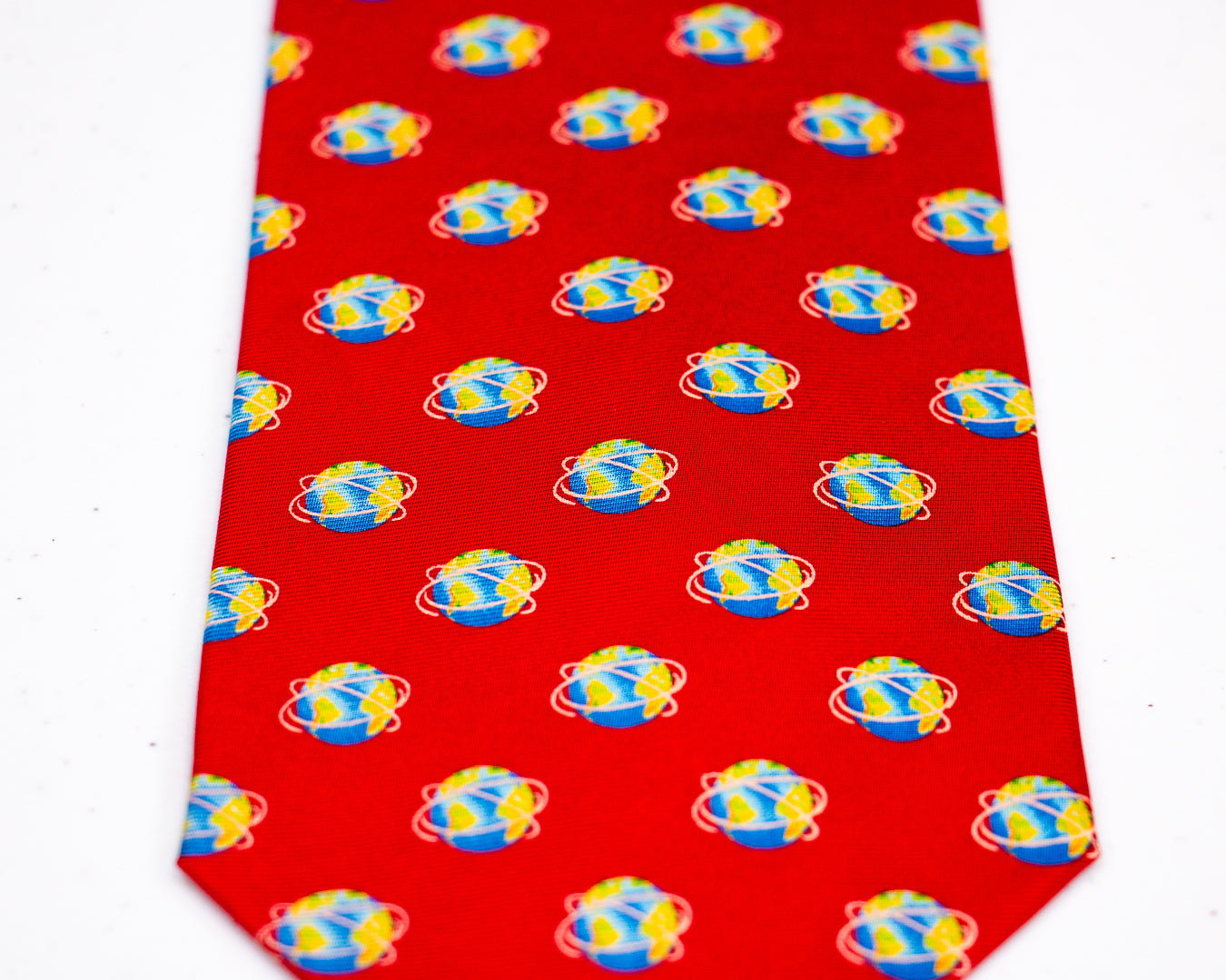 Circle the Globe Tie Designed by John Catsimatidis