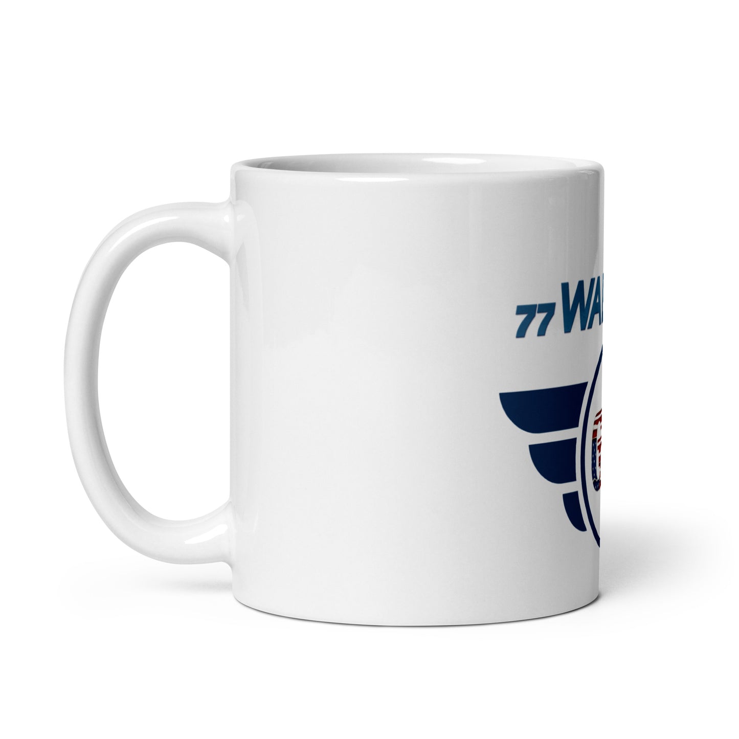 GK White glossy mug