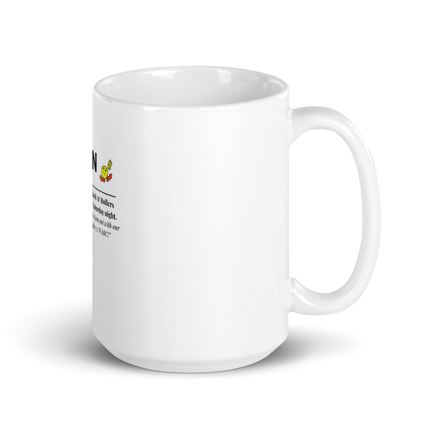 Cousin Crew White glossy mug