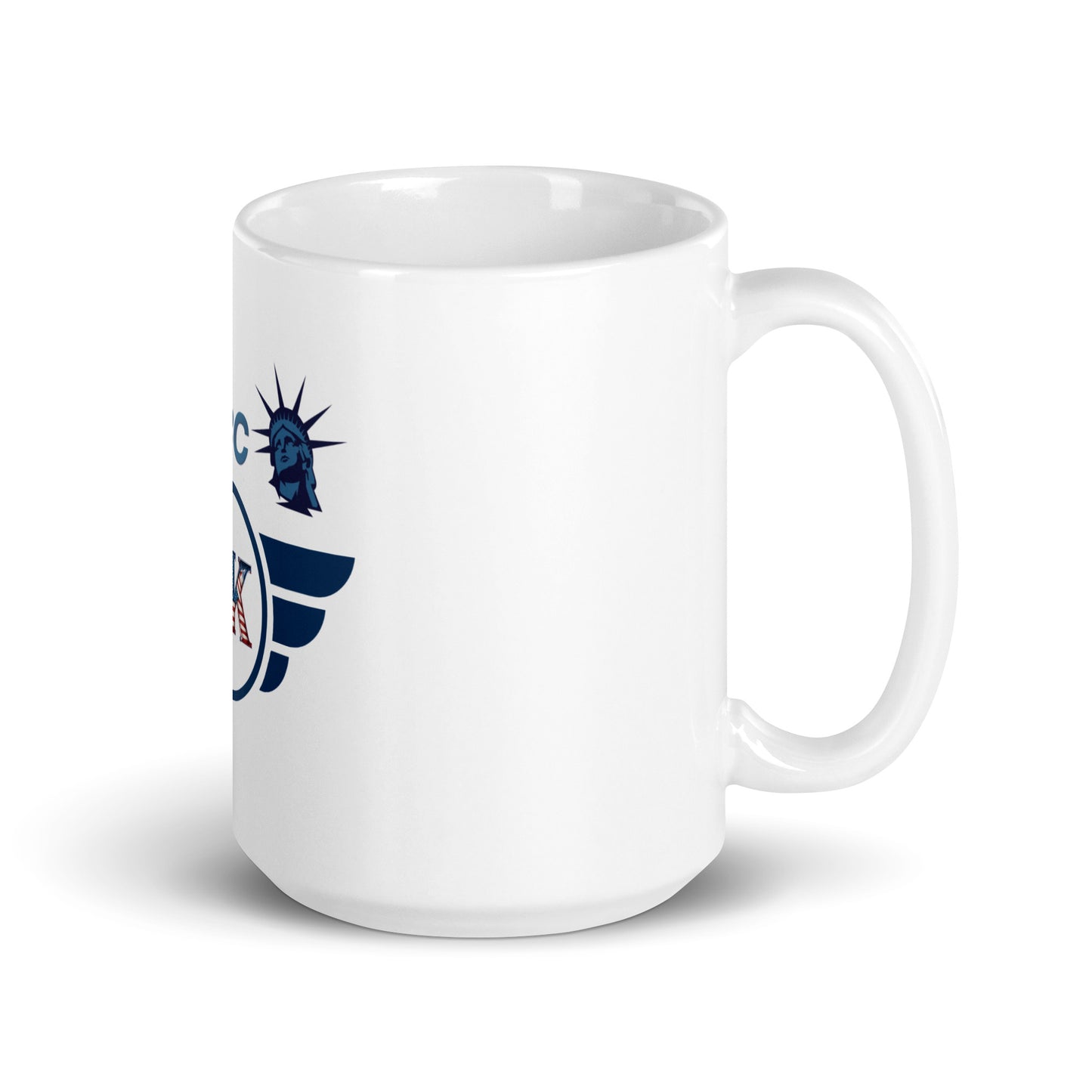 GK White glossy mug