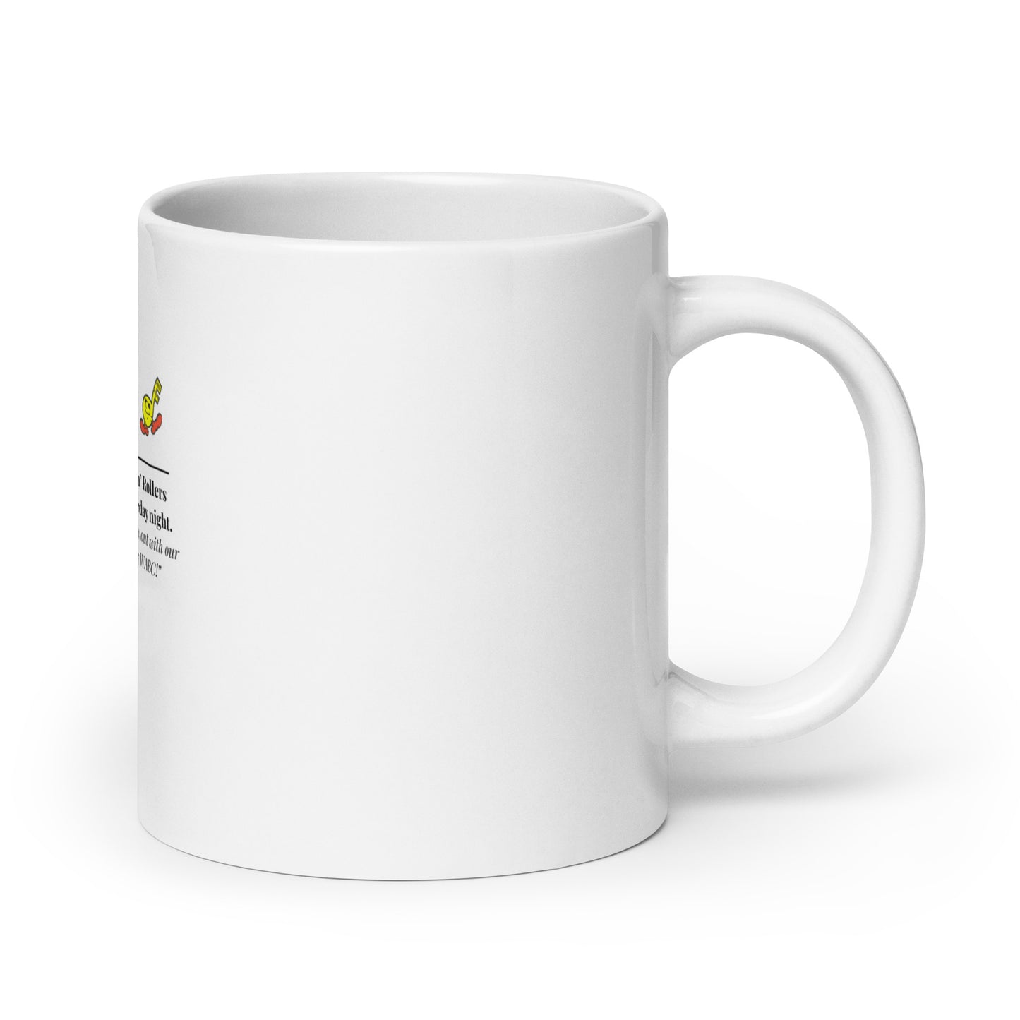 Cousin Crew White glossy mug