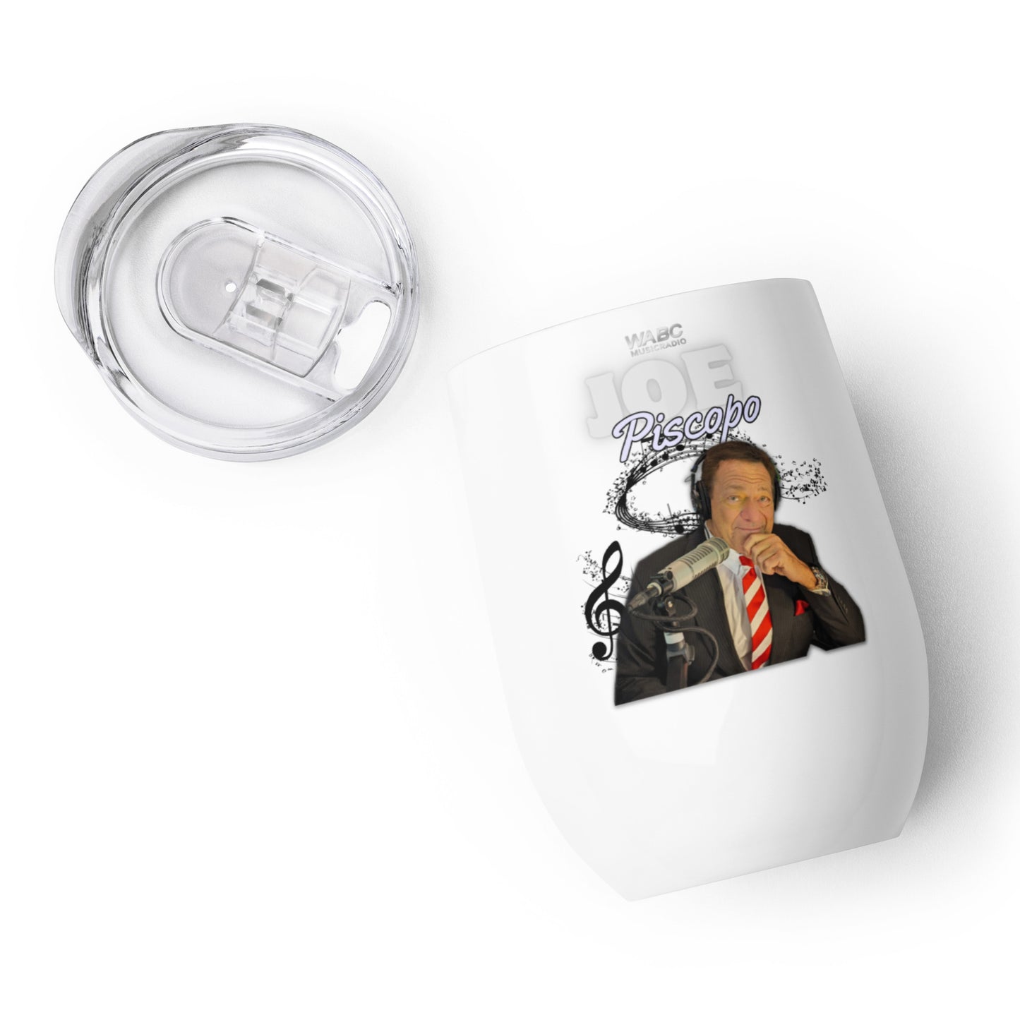 Joe Piscopo Wine tumbler