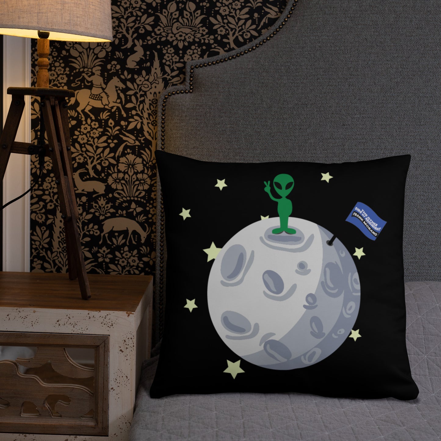 Frank Morano's The Other Side of Midnight Pillow (Multiple Sizes)