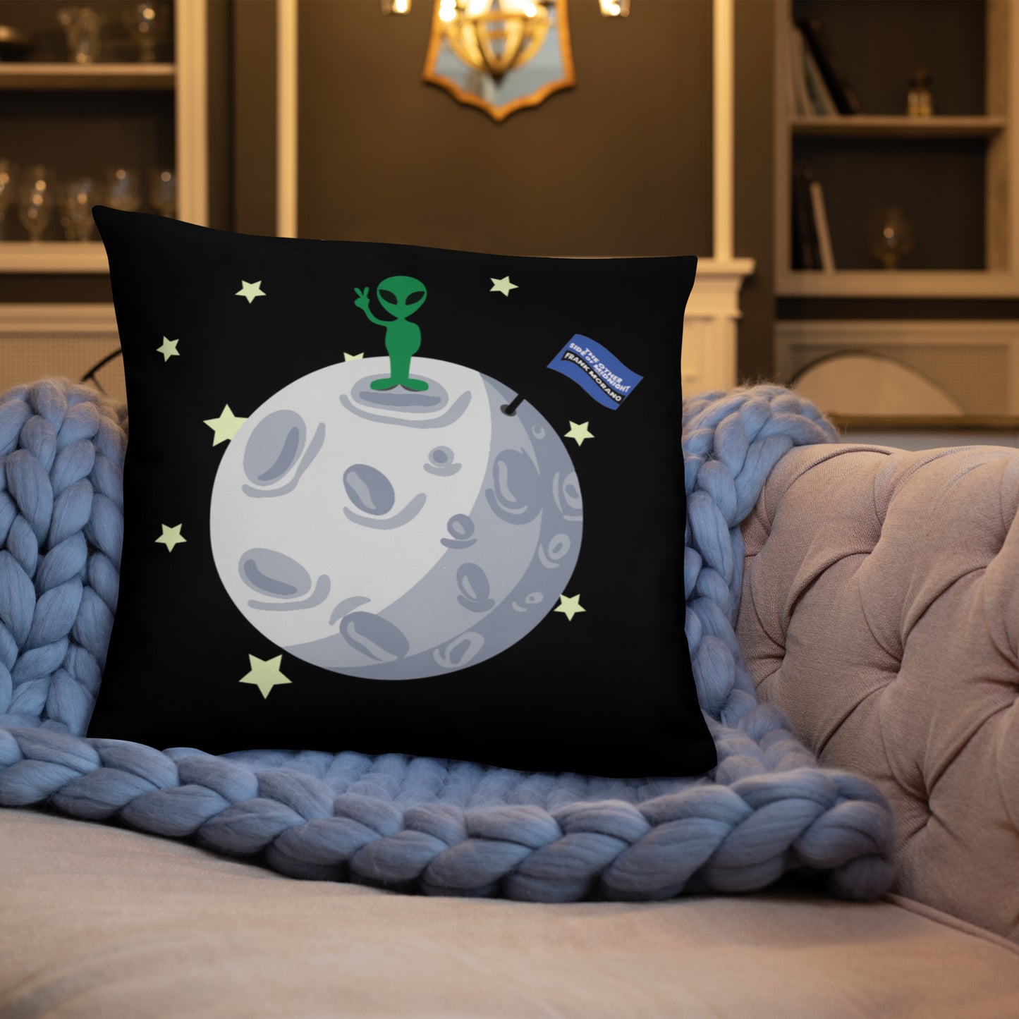 Frank Morano's The Other Side of Midnight Pillow (Multiple Sizes)