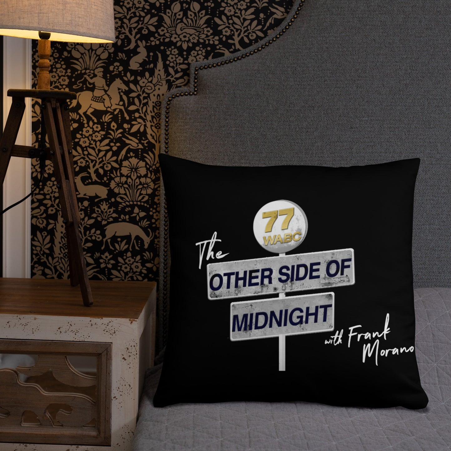 Frank Morano's The Other Side of Midnight Pillow (Multiple Sizes)