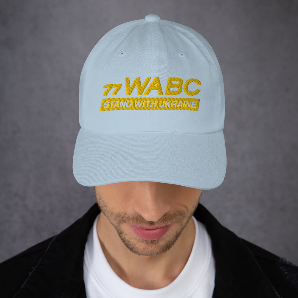 LIMITED EDITION: 77WABC Stand With Ukraine Embroidered Adjustable Hat