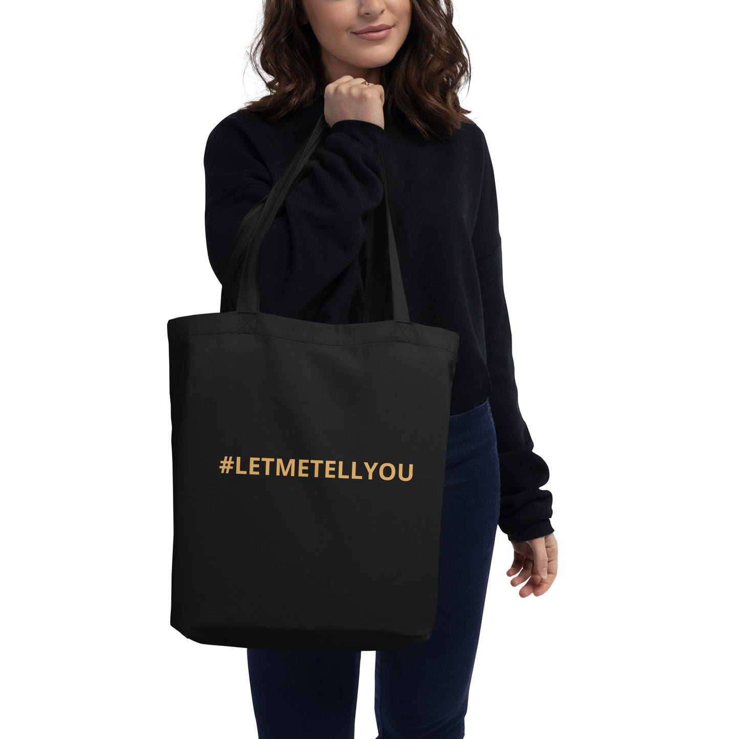 #LETMETELLYOU Joan Hamburg Canvas Tote Bag