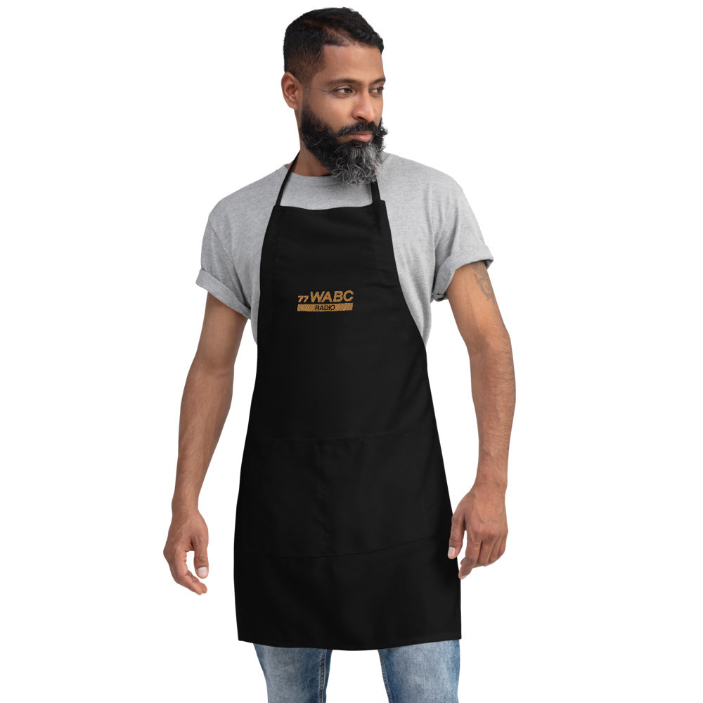 77WABC Embroidered Apron