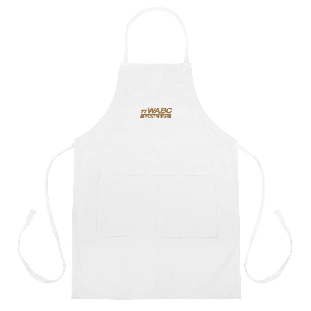 Bernie & Sid Embroidered Apron