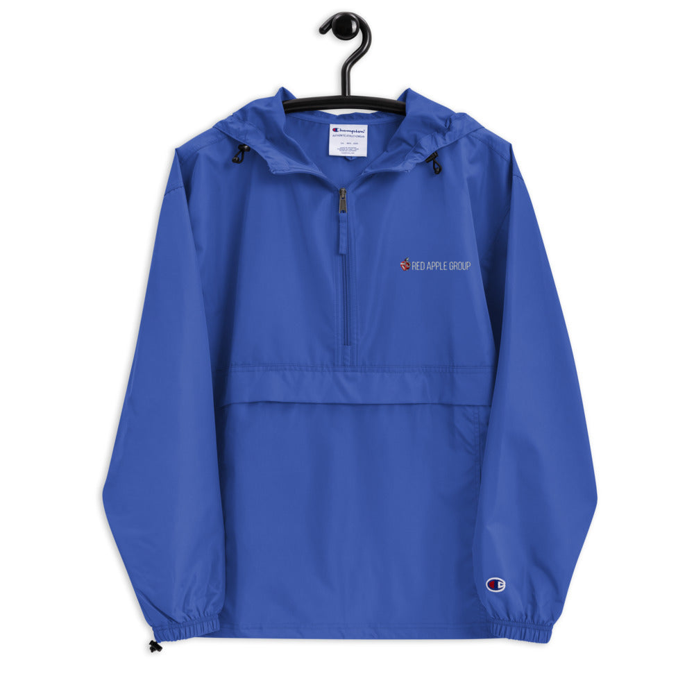Red Apple Group Embroidered Unisex Champion Packable Jacket