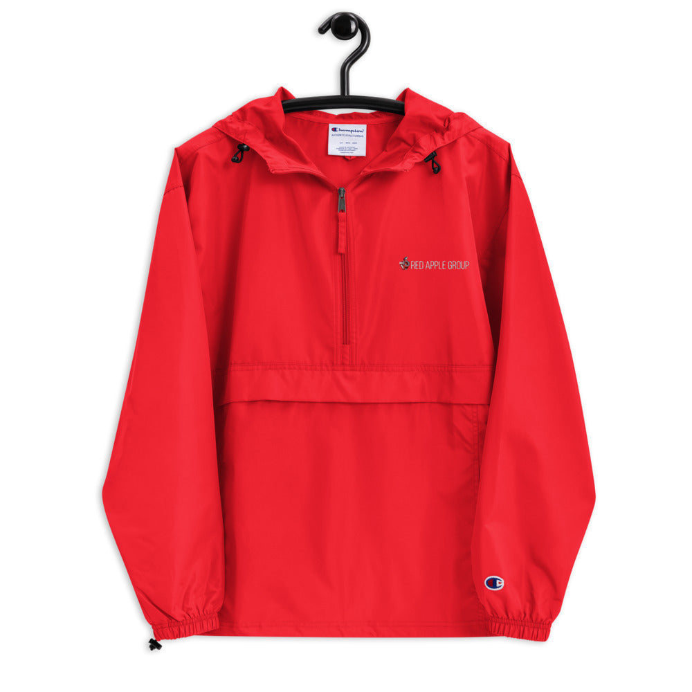 Red Apple Group Embroidered Unisex Champion Packable Jacket