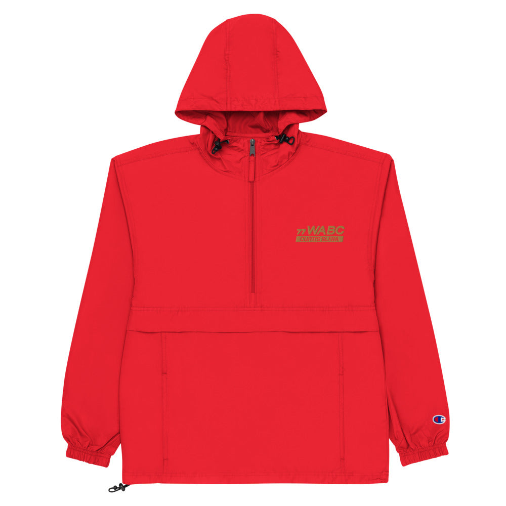 Curtis Sliwa Embroidered Champion Packable Jacket