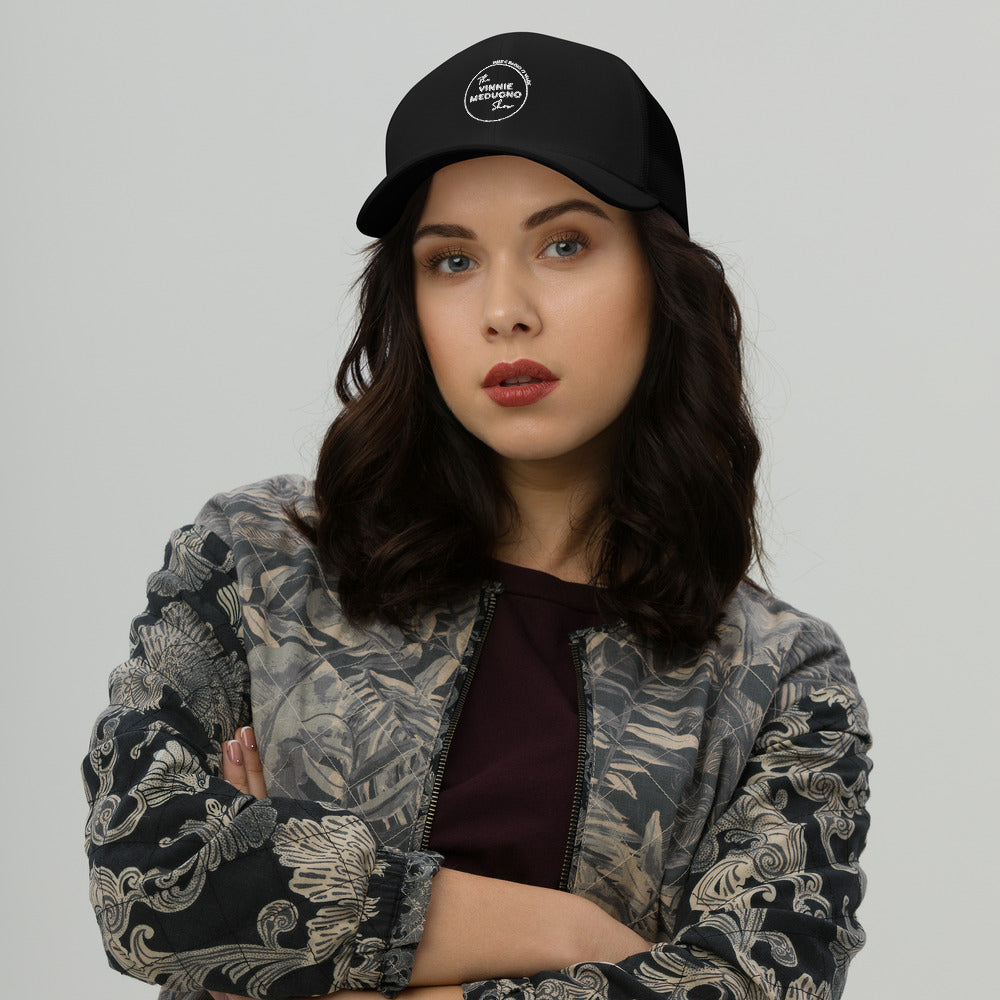 The Vinnie Medugno Show Embroidered Unisex Trucker Hat