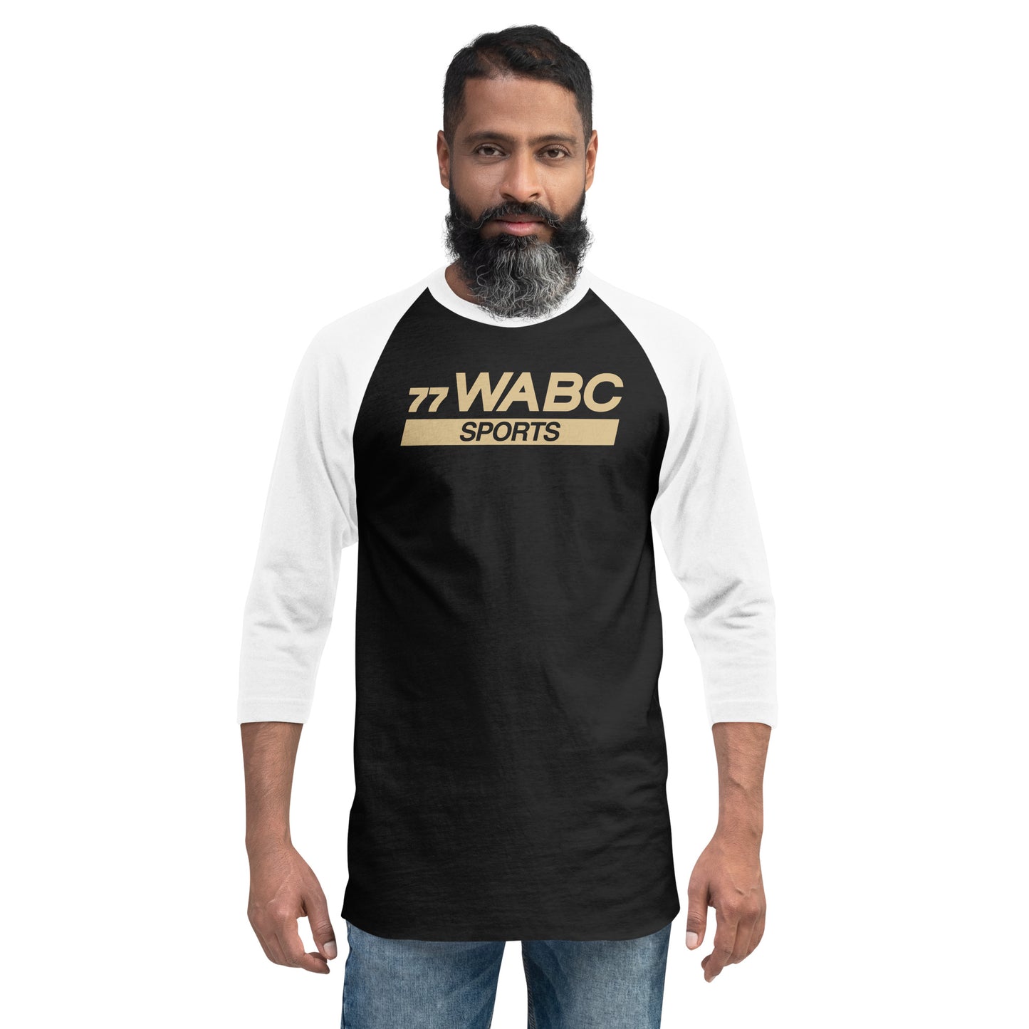 77WABC Sports 3/4 sleeve raglan shirt