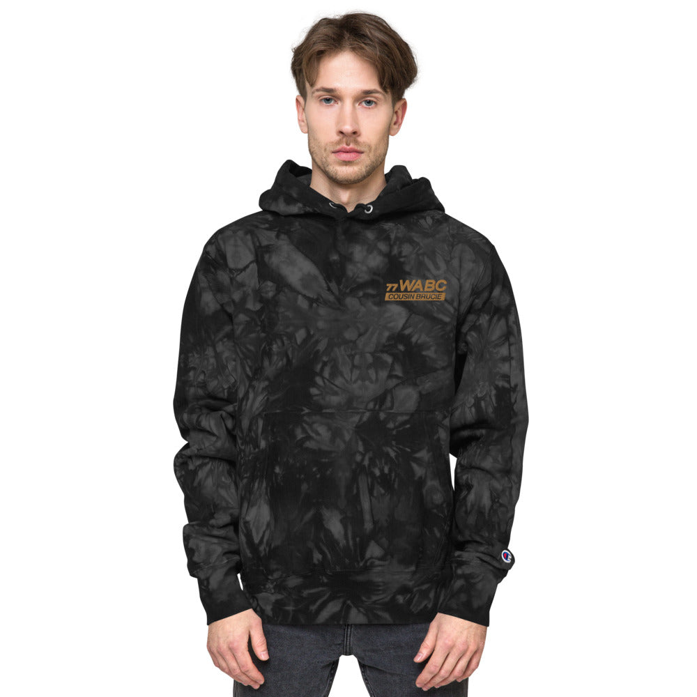 Cousin Brucie Unisex Champion Tie-Dye Hoodie