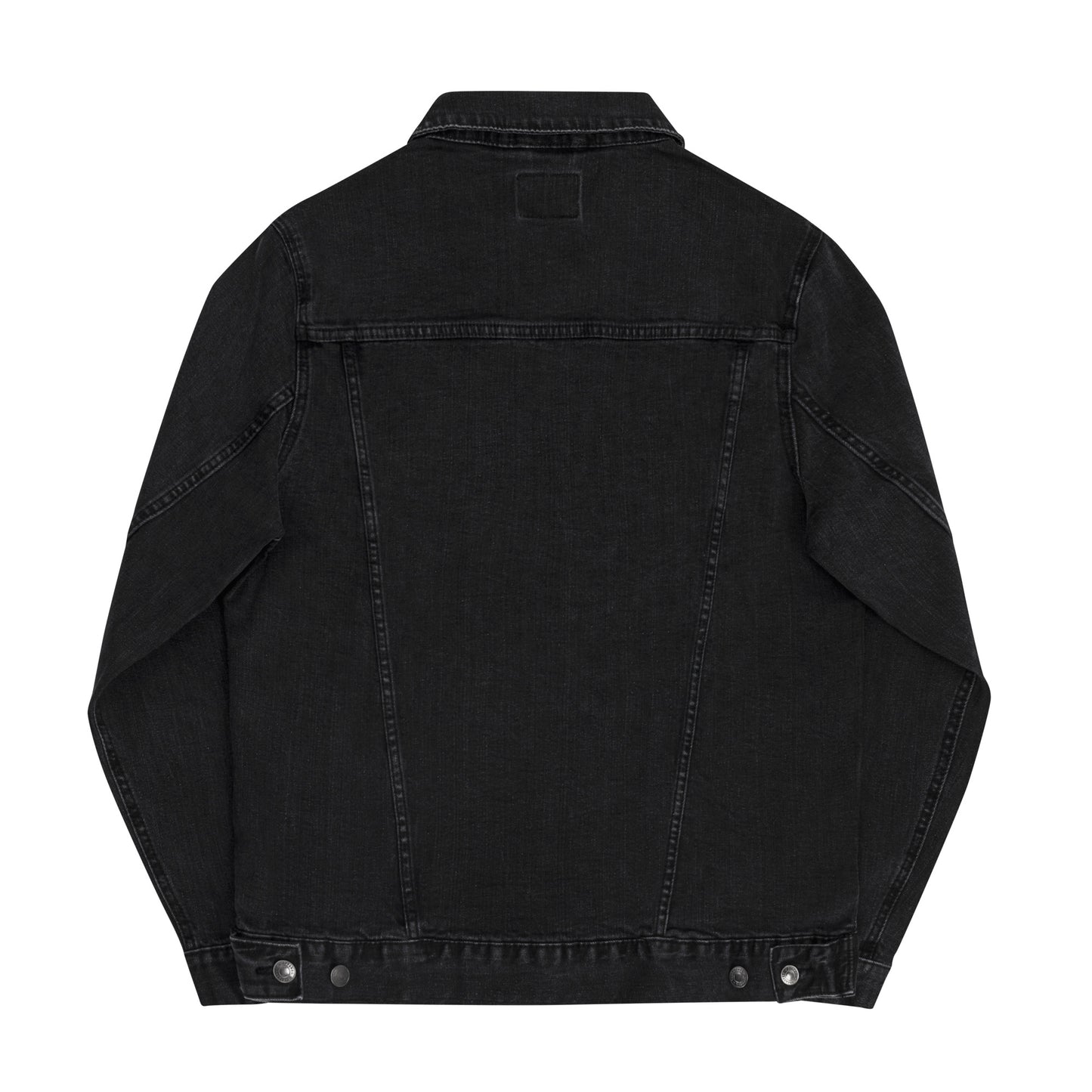 Music Radio Embroidered Unisex denim jacket