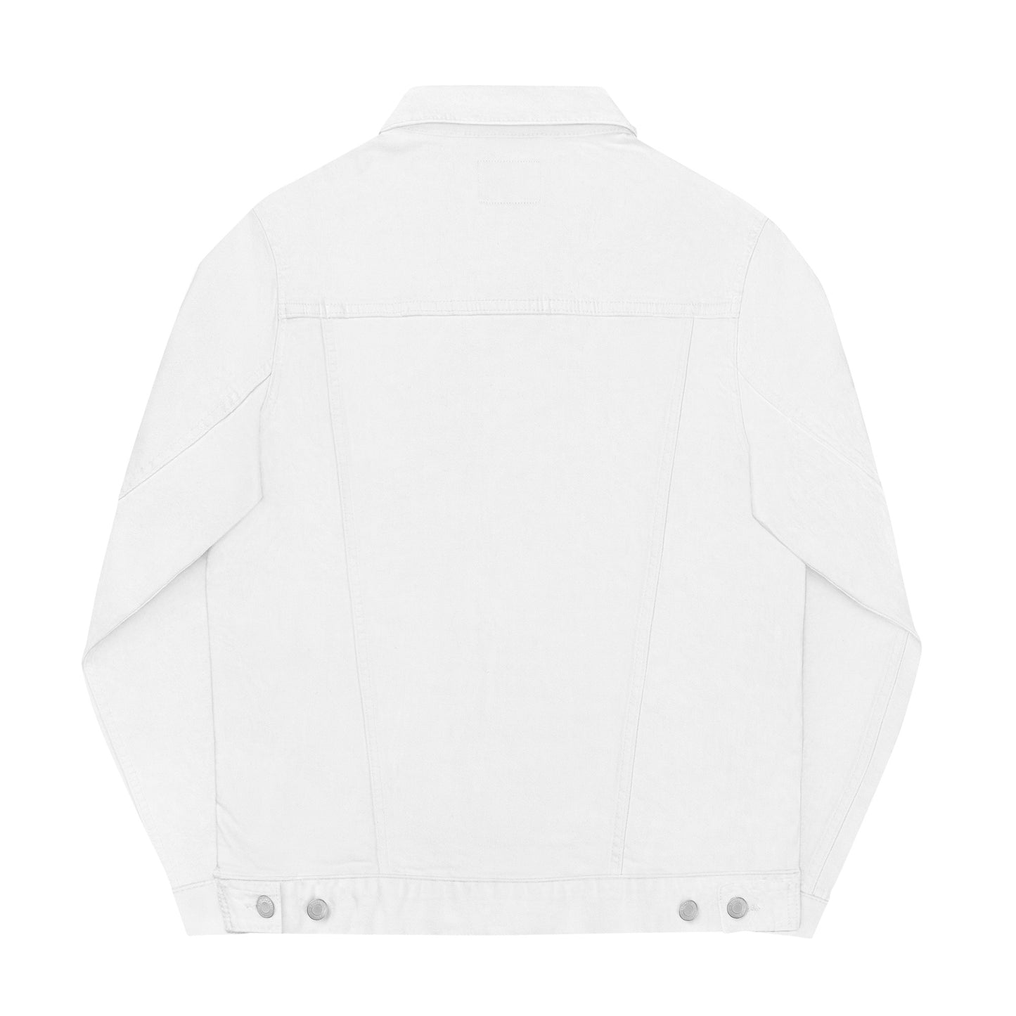Music Radio Embroidered Unisex denim jacket