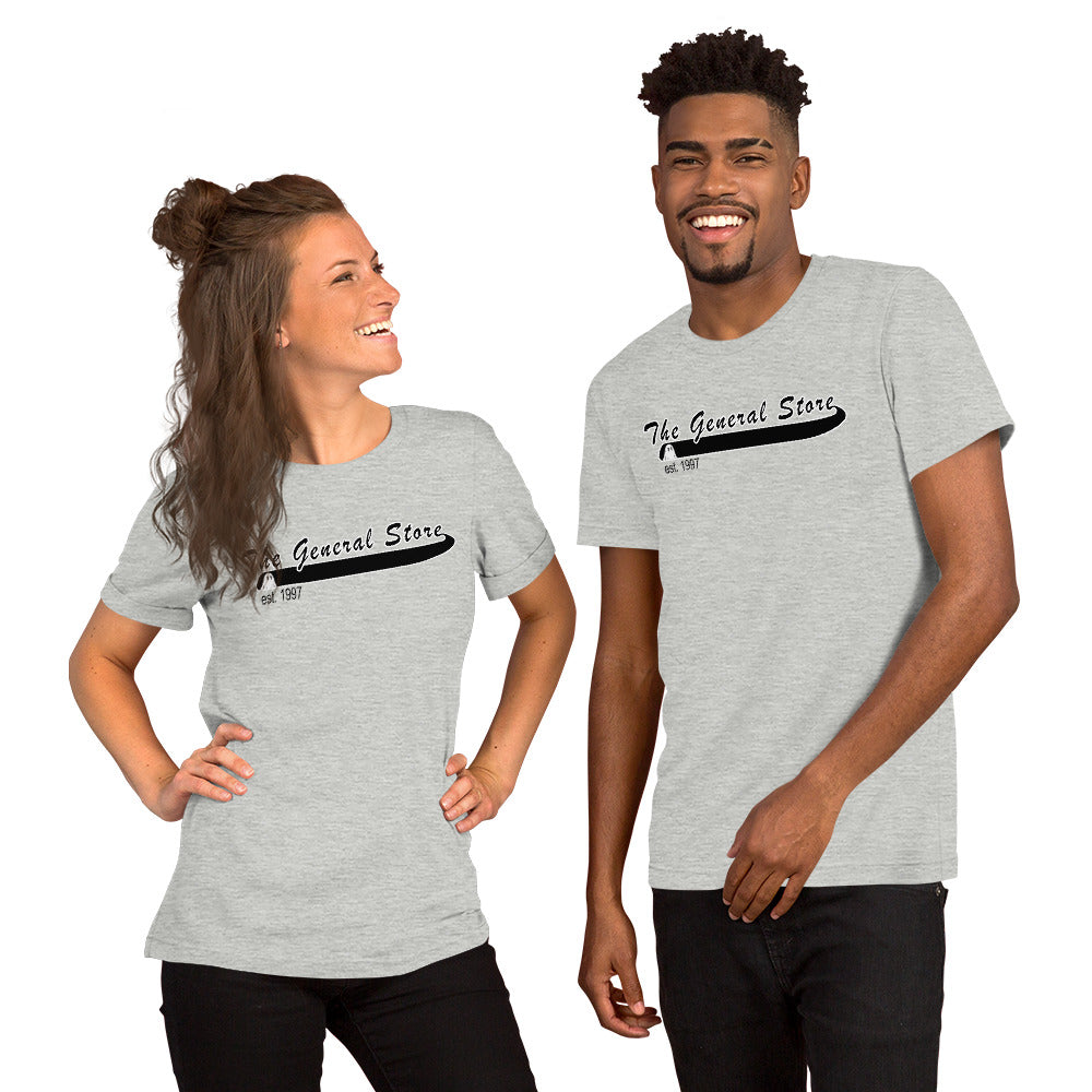 The General Store Varsity Unisex t-shirt