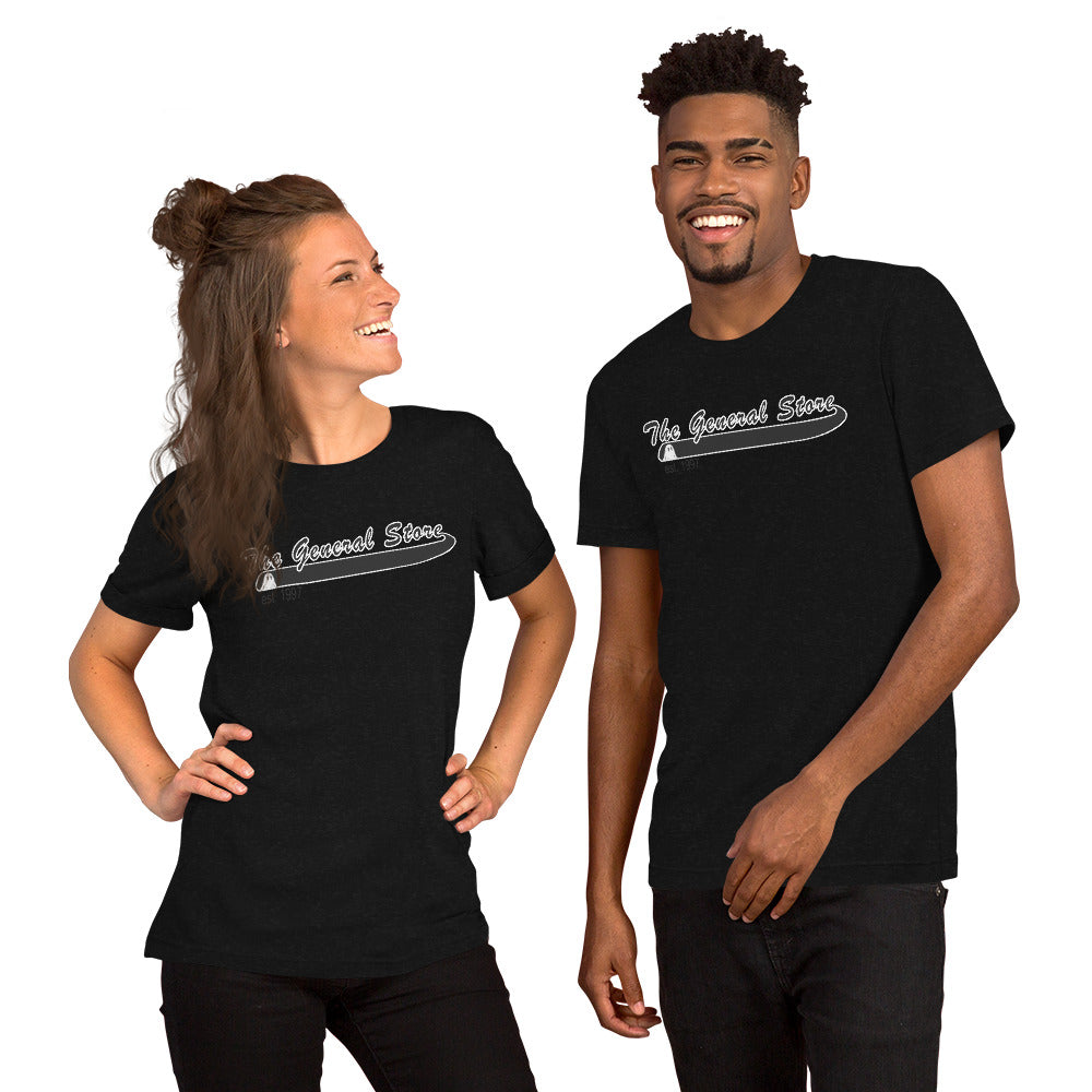 The General Store Varsity Unisex t-shirt
