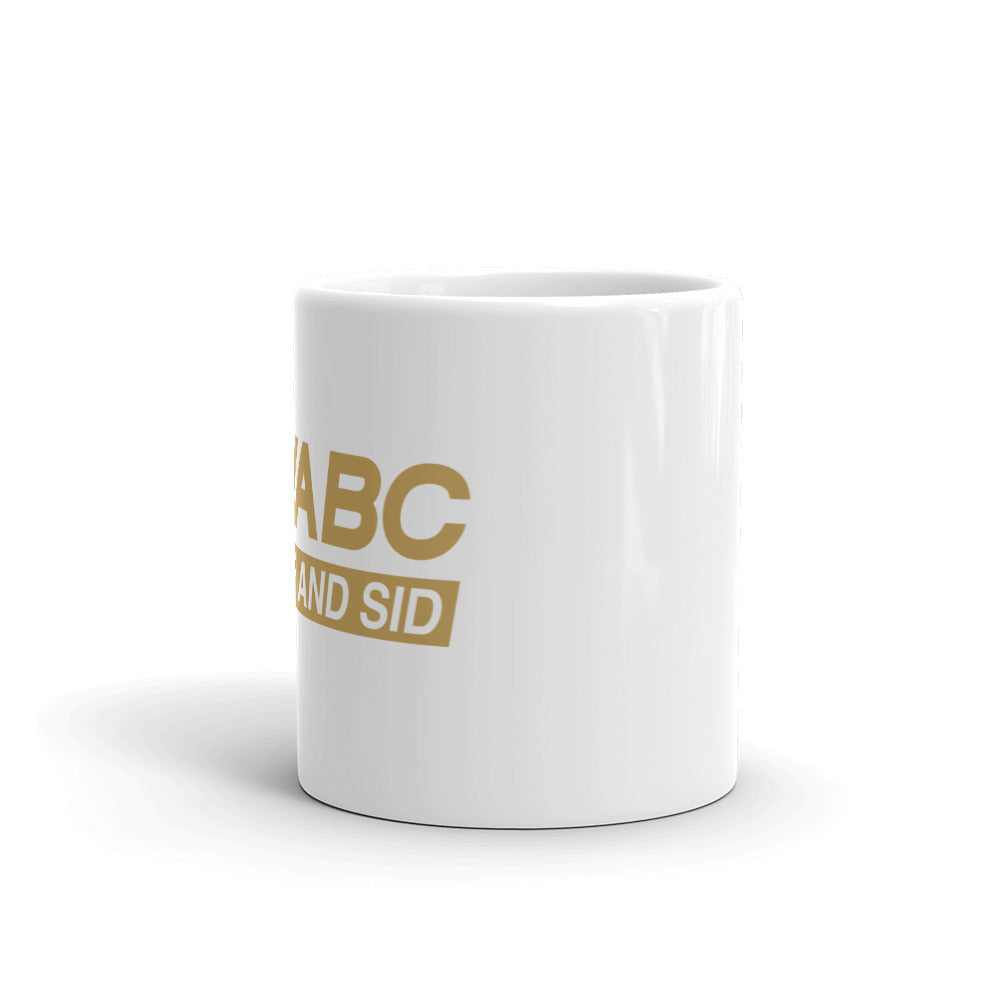 Bernie & Sid White Glossy Mug
